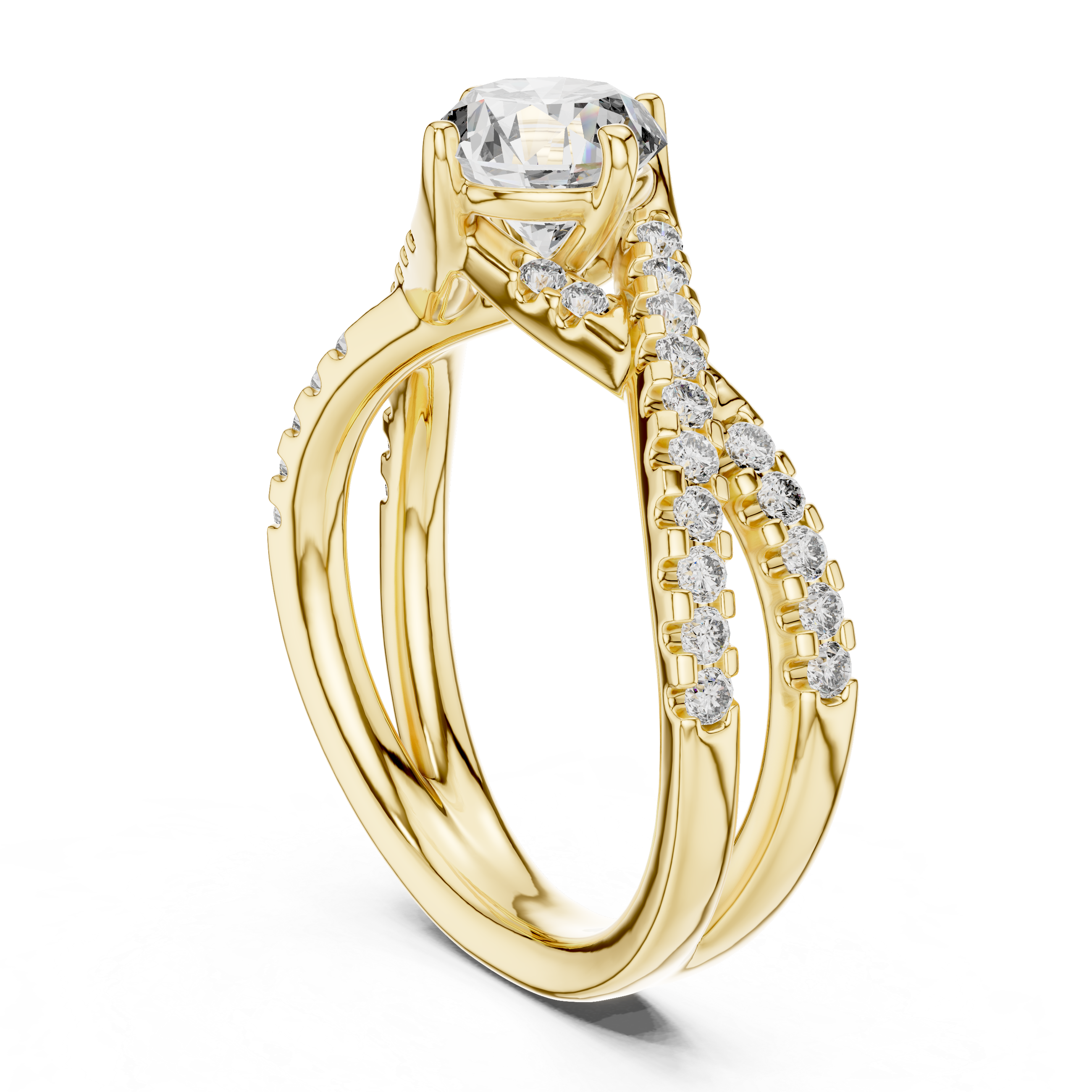 IGI Certified Lab-Grown Diamond Solitaire Ring | 14K & 18K Rose Gold | Kiashaa Jewellery