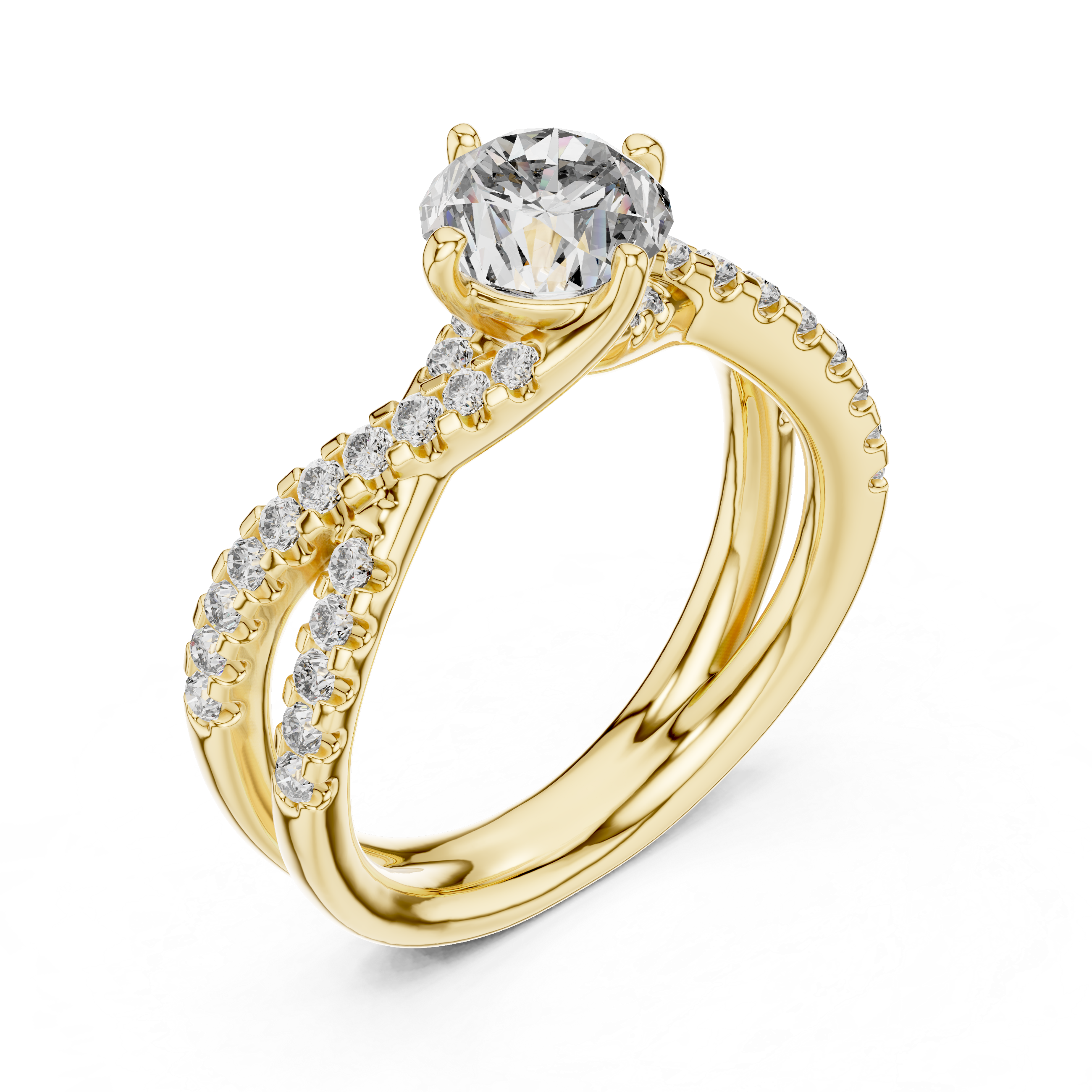 IGI Certified Lab-Grown Diamond Solitaire Ring | 14K & 18K Rose Gold | Kiashaa Jewellery