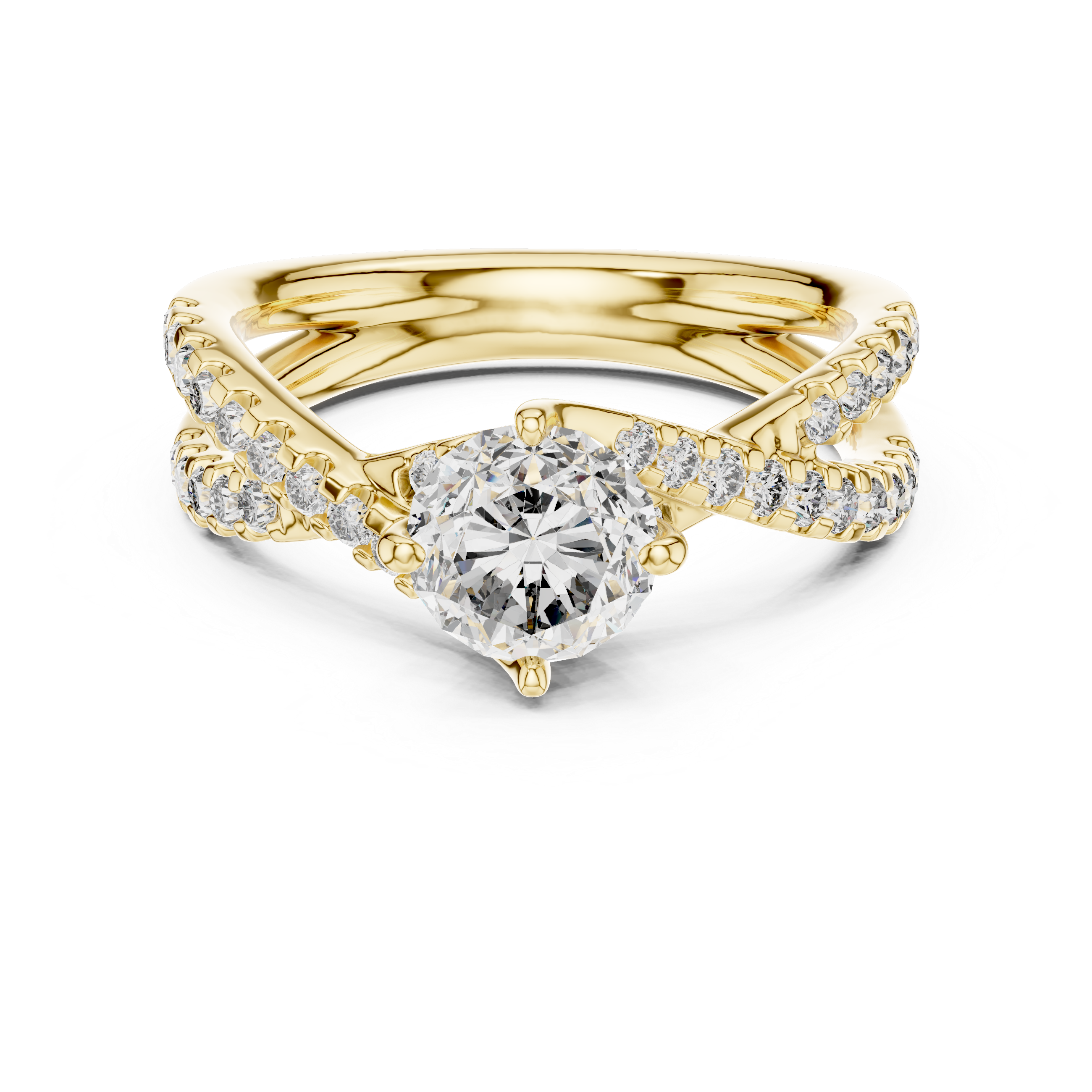 IGI Certified Lab-Grown Diamond Solitaire Ring | 14K & 18K Rose Gold | Kiashaa Jewellery