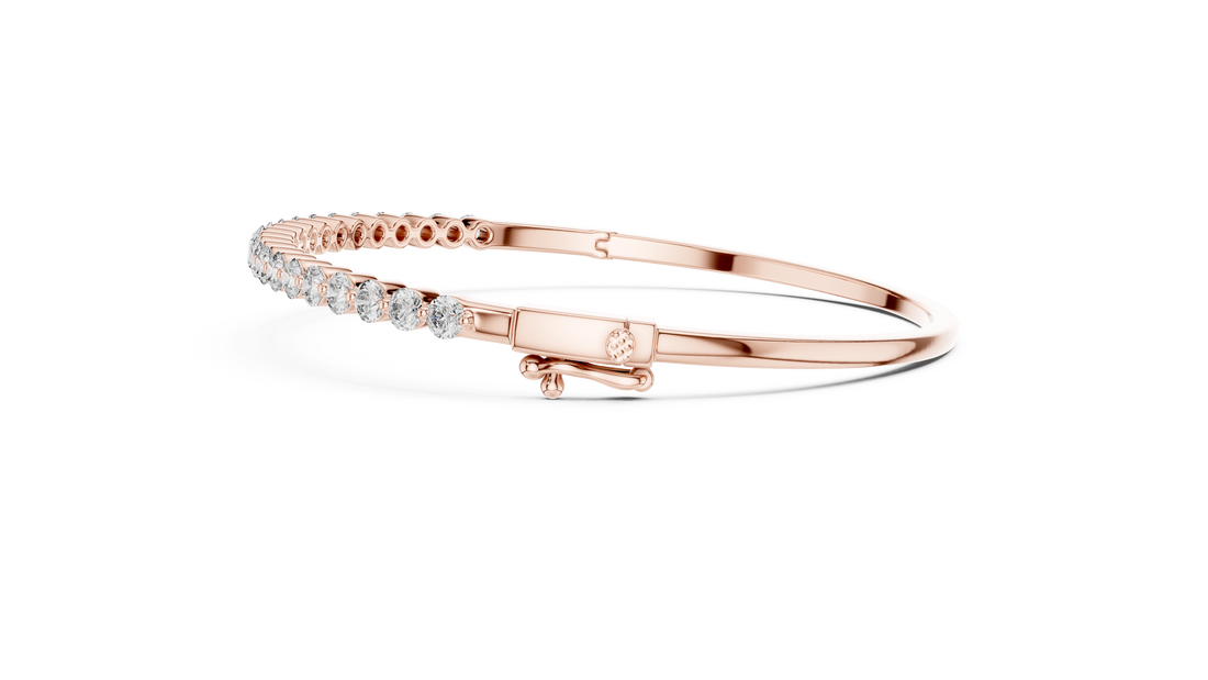Classic Diamond Tennis Bracelet | 14K & 18K Gold | IGI Certified