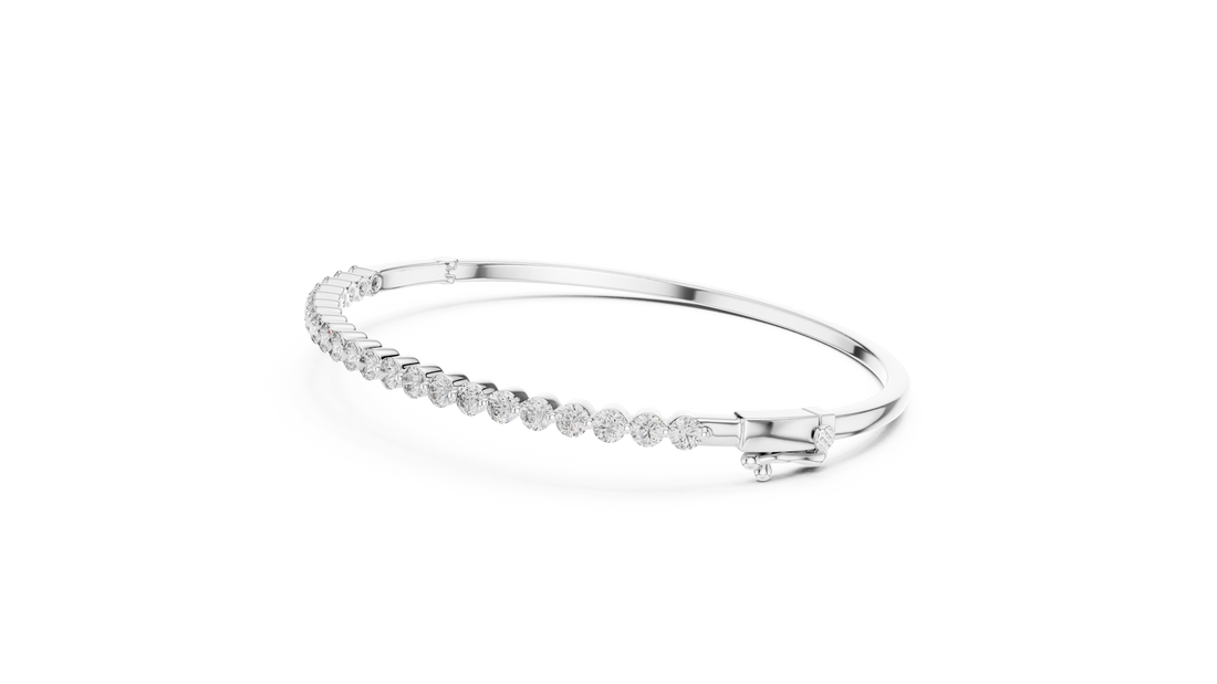 Classic Diamond Tennis Bracelet | 14K & 18K Gold | IGI Certified