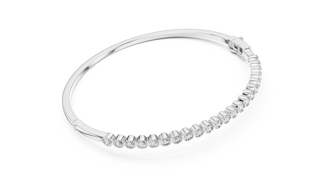 Classic Diamond Tennis Bracelet | 14K & 18K Gold | IGI Certified