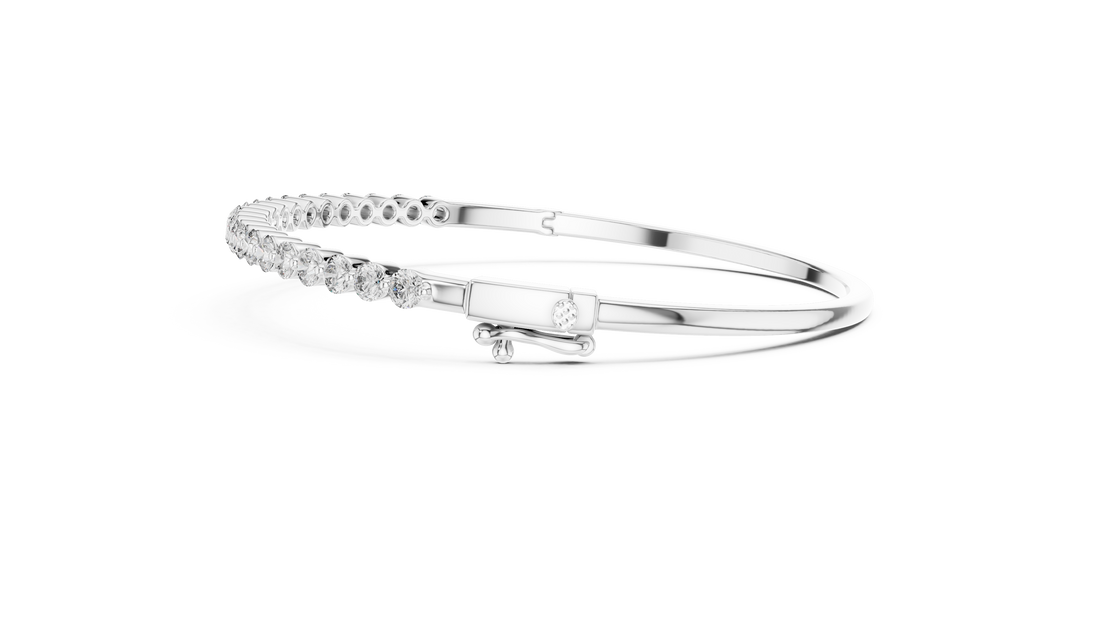 Classic Diamond Tennis Bracelet | 14K & 18K Gold | IGI Certified