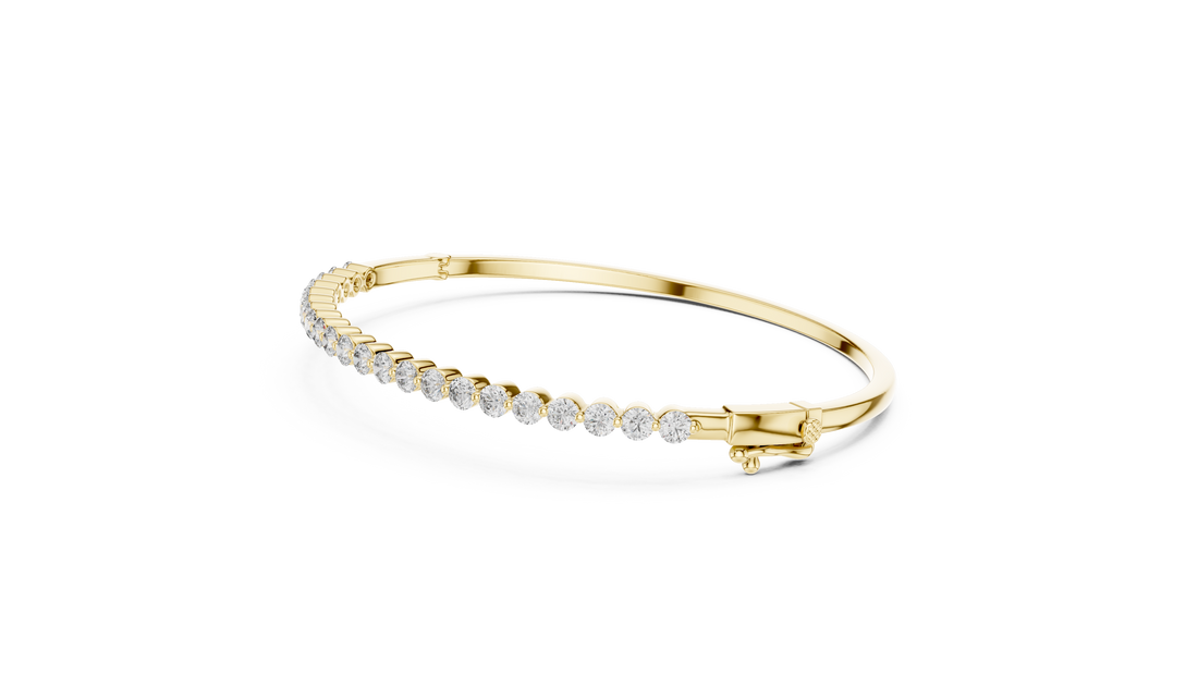 Classic Diamond Tennis Bracelet | 14K & 18K Gold | IGI Certified