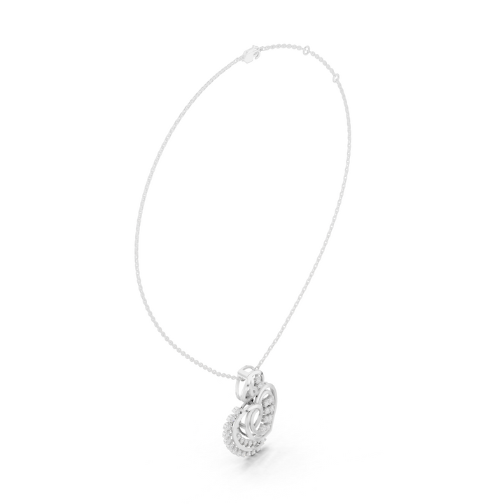 Elegant Heart-Shaped Diamond Pendant | 14K & 18K Gold | IGI Certified