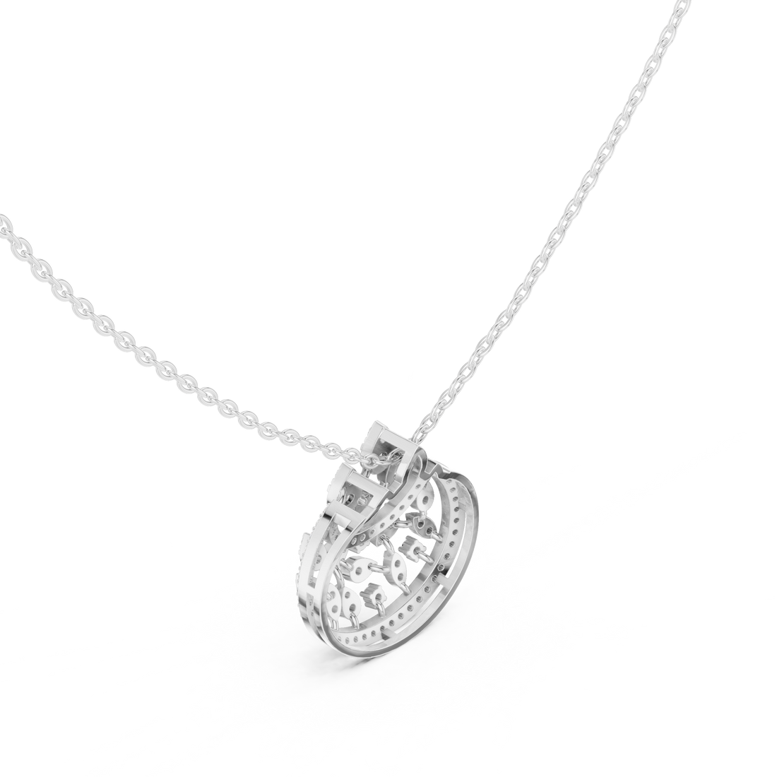 Pear Drop Harmony Lab Grown Diamond Pendant – 14K/18K Gold | Kiashaa Jewellery