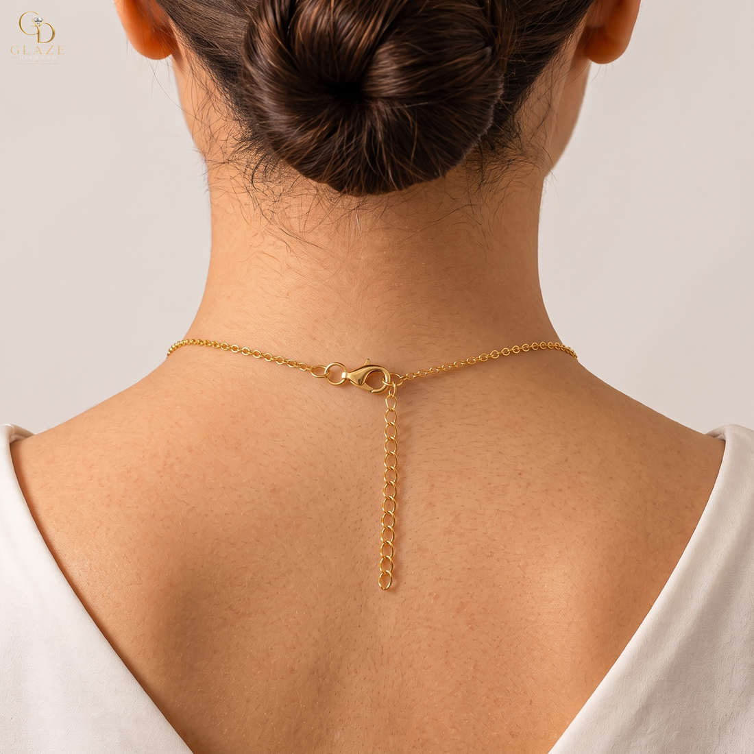 Fine jewelry cross necklace featuring approximately 0.64 CTW of diamonds.