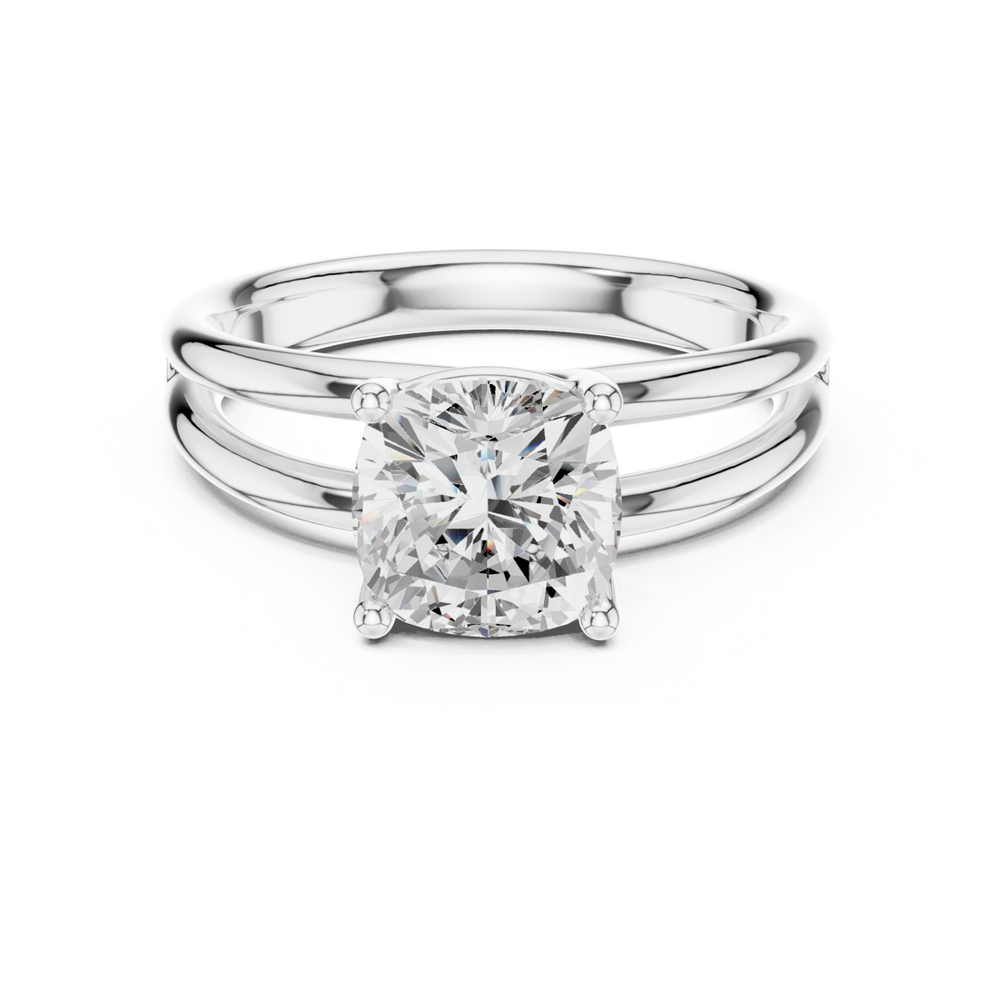 Rose Gold Solitaire Lab-Grown Diamond Engagement Ring | IGI Certified | Kiashaa Jewellery
