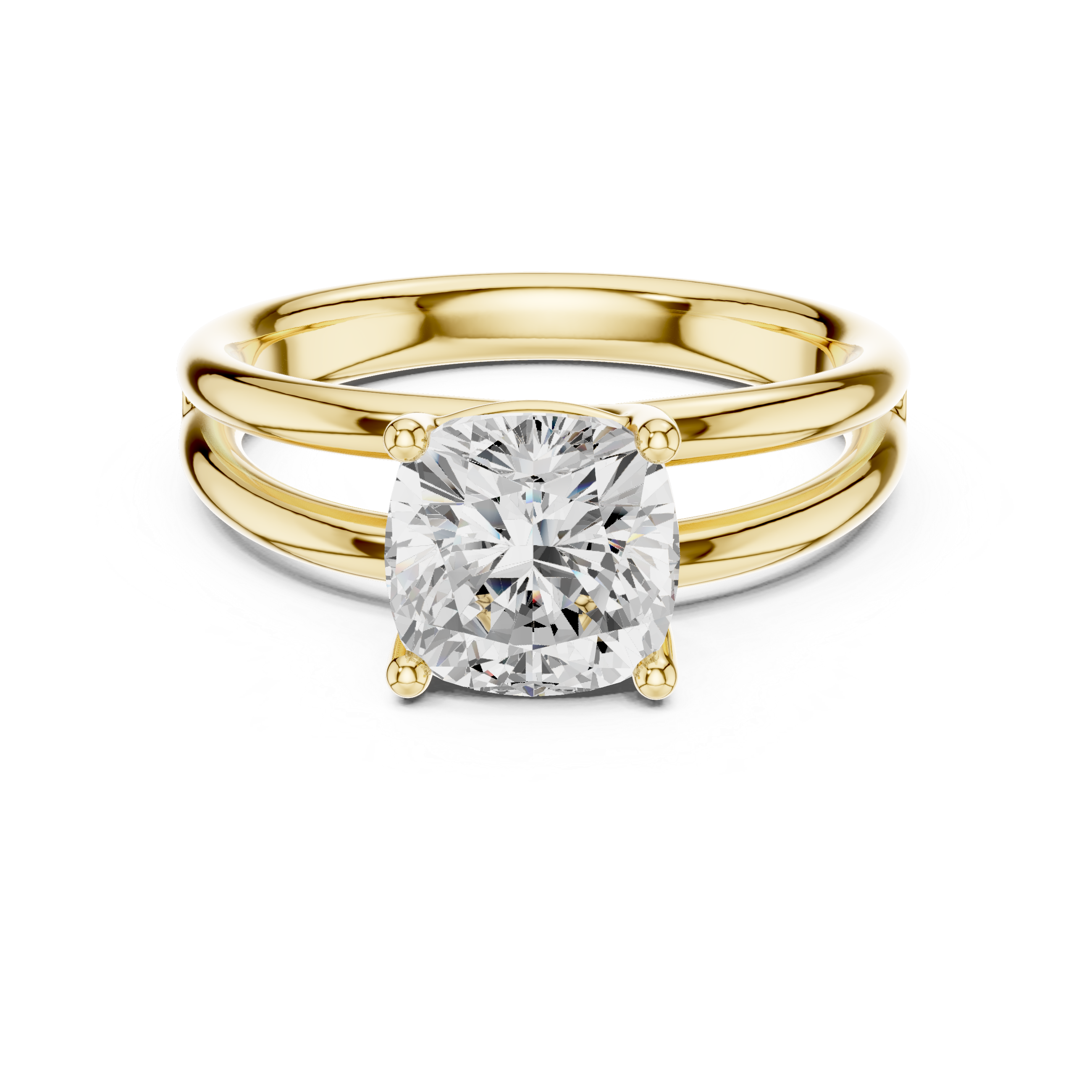 Rose Gold Solitaire Lab-Grown Diamond Engagement Ring | IGI Certified | Kiashaa Jewellery