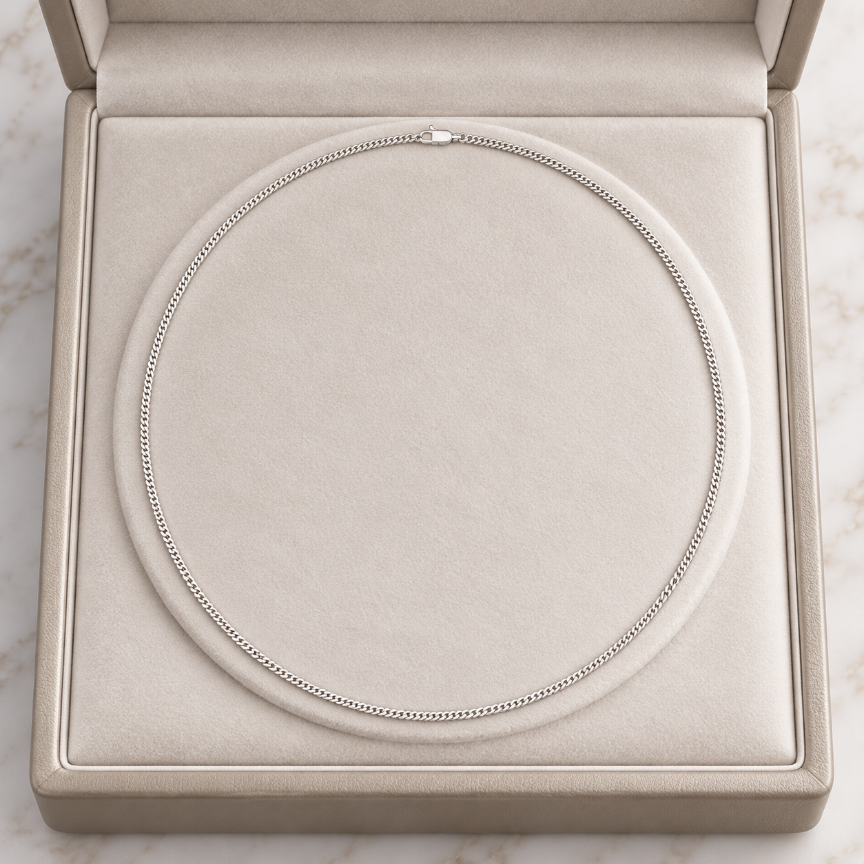 20-Inch Minimalist Gold Necklace in 14K & 18K Gold