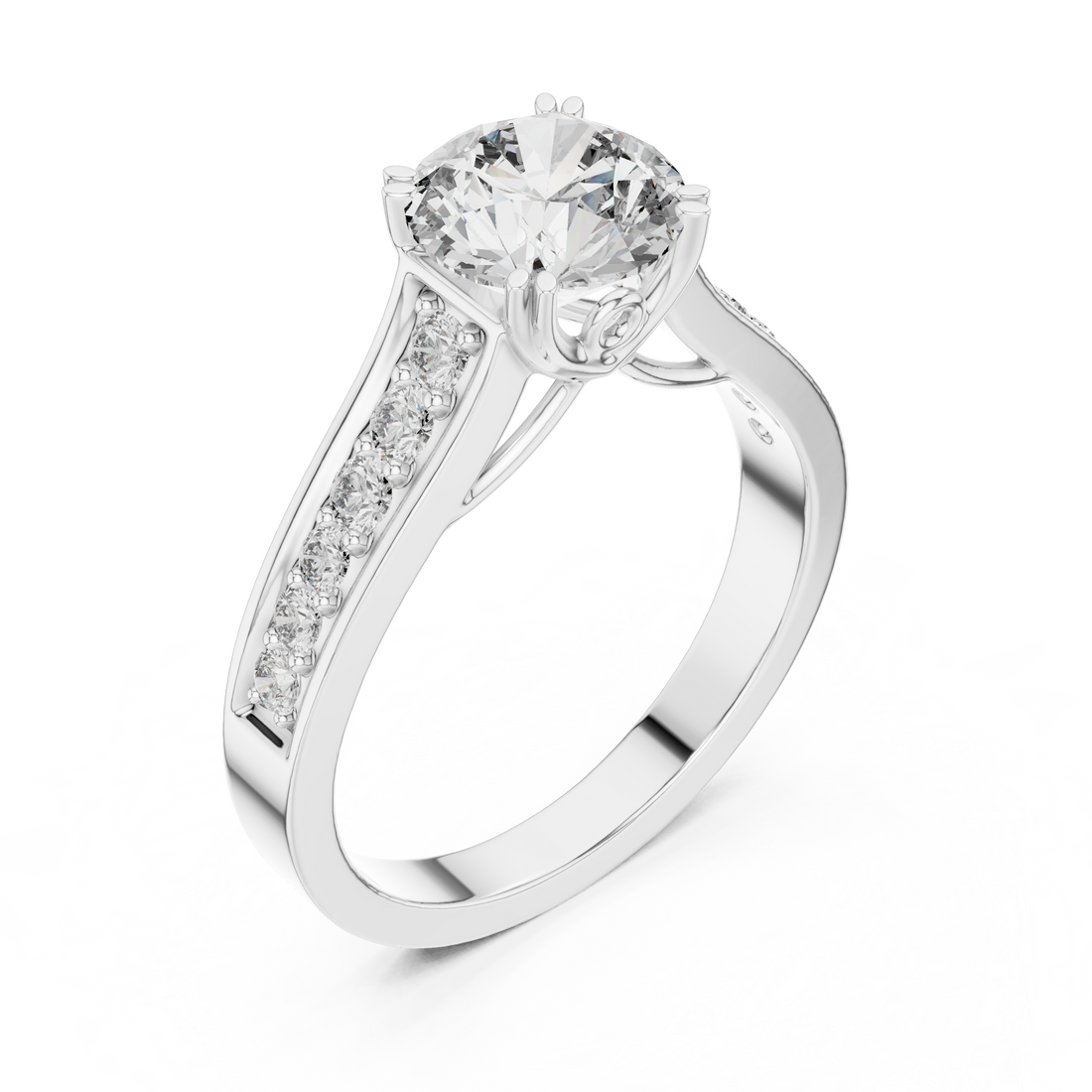 ✨ Elegant Lab-Grown Diamond Solitaire Ring – 18K Rose Gold | Kiashaa Jewellery