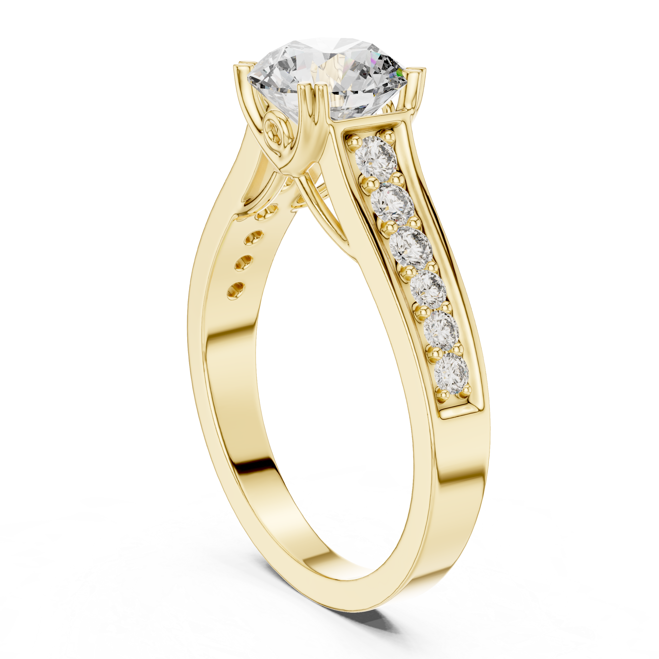 ✨ Elegant Lab-Grown Diamond Solitaire Ring – 18K Rose Gold | Kiashaa Jewellery