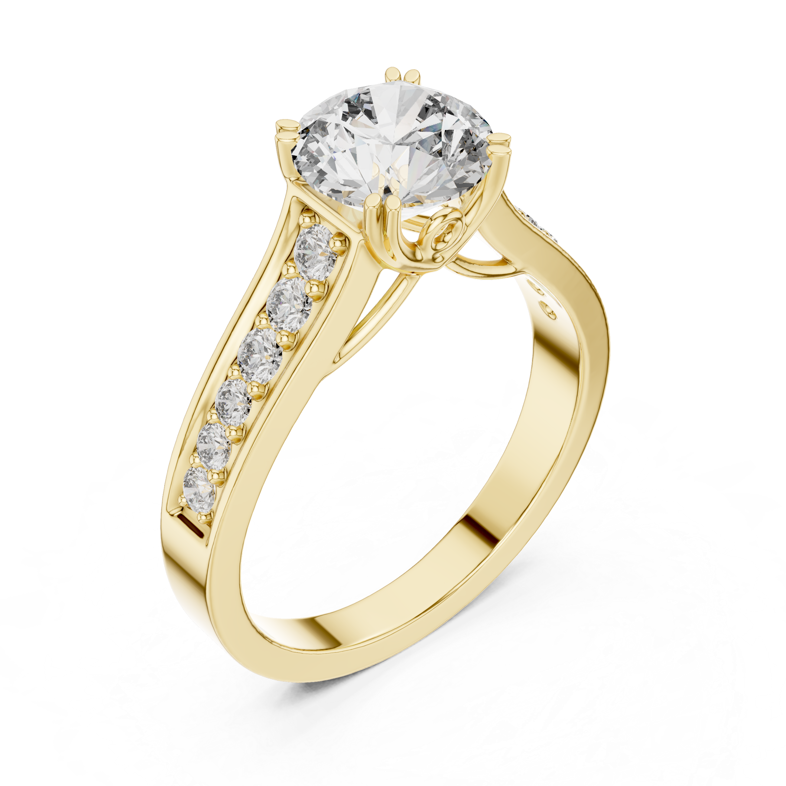 ✨ Elegant Lab-Grown Diamond Solitaire Ring – 18K Rose Gold | Kiashaa Jewellery