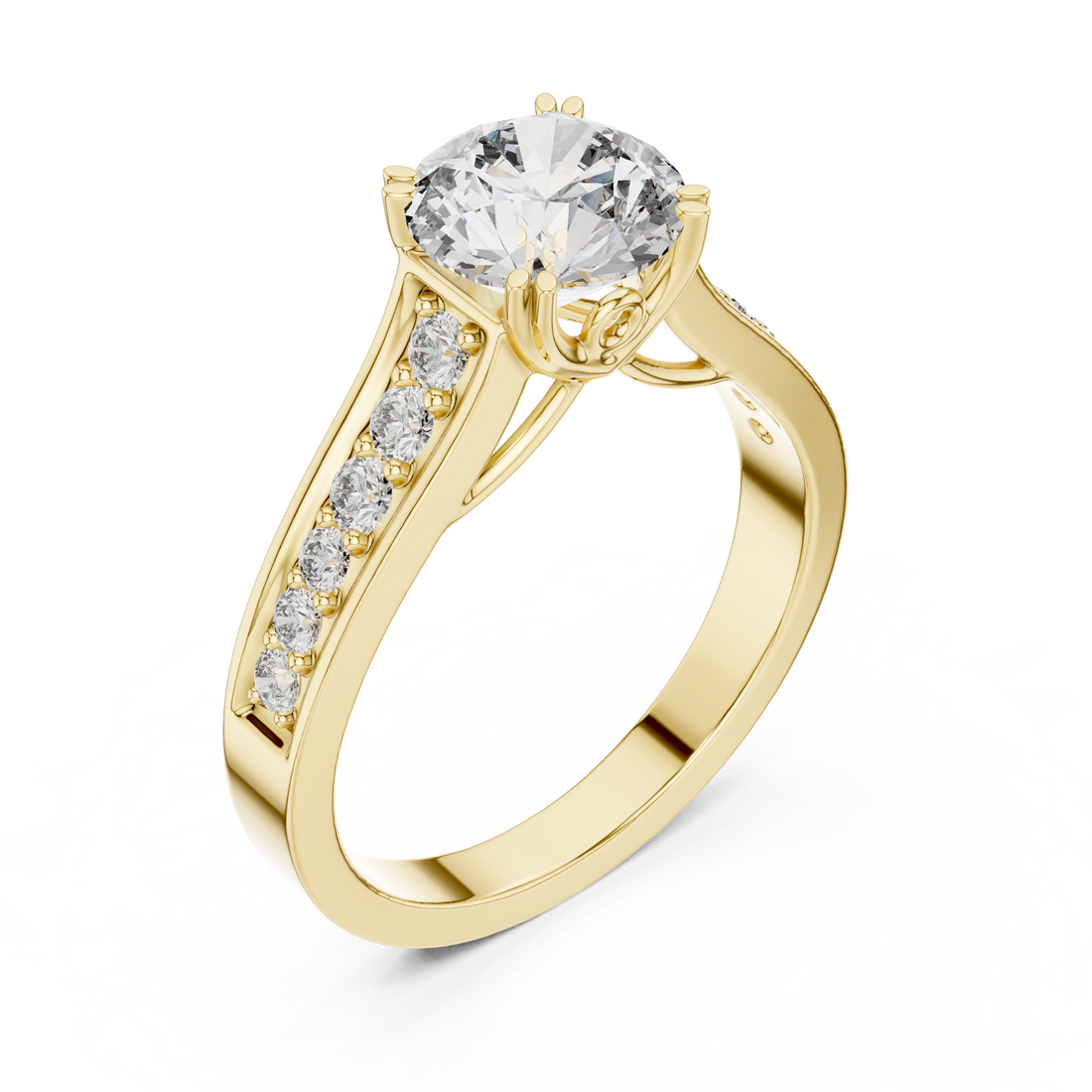 ✨ Elegant Lab-Grown Diamond Solitaire Ring – 18K Rose Gold | Kiashaa Jewellery