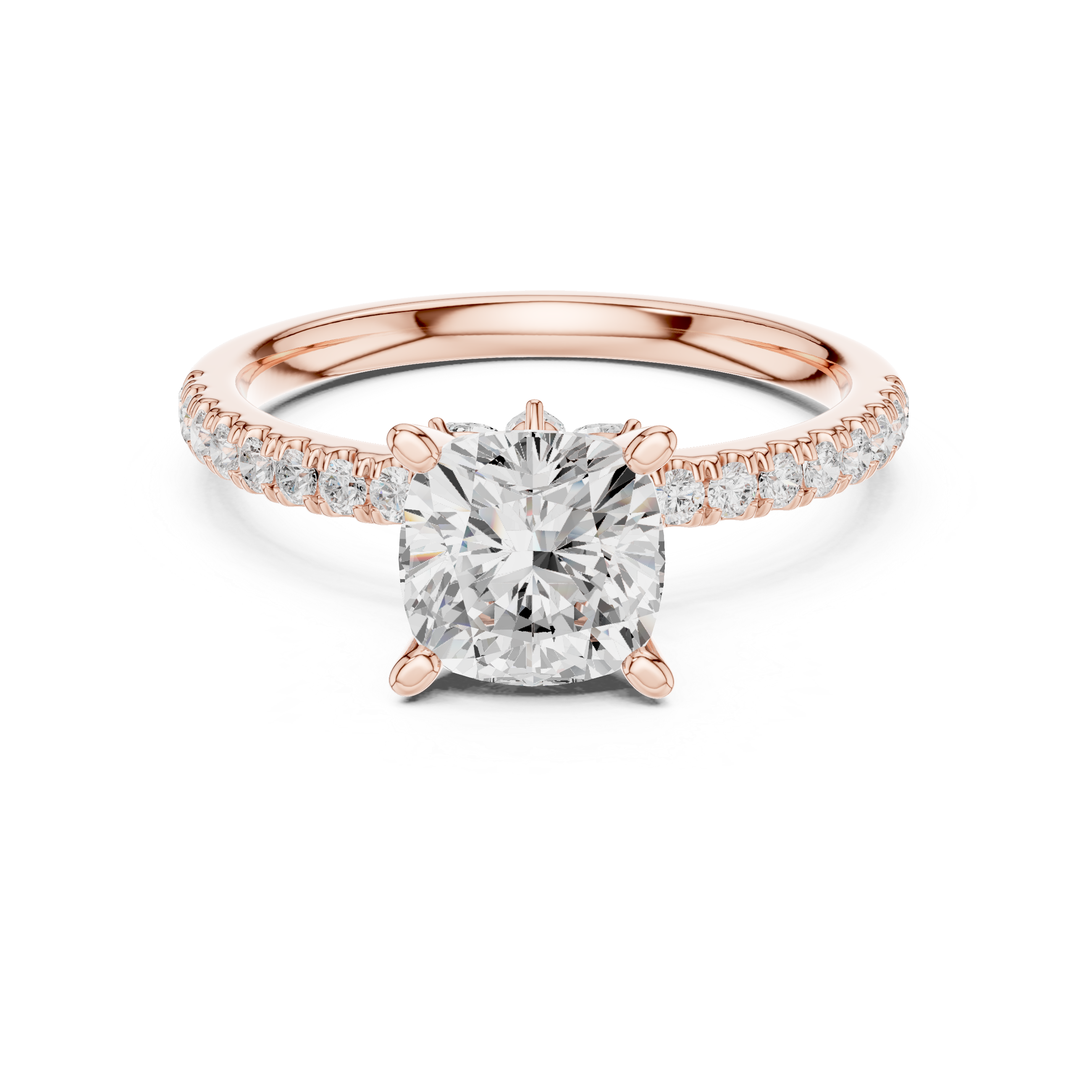 Classic Solitaire Lab-Grown Diamond Engagement Ring | 14K & 18K Gold