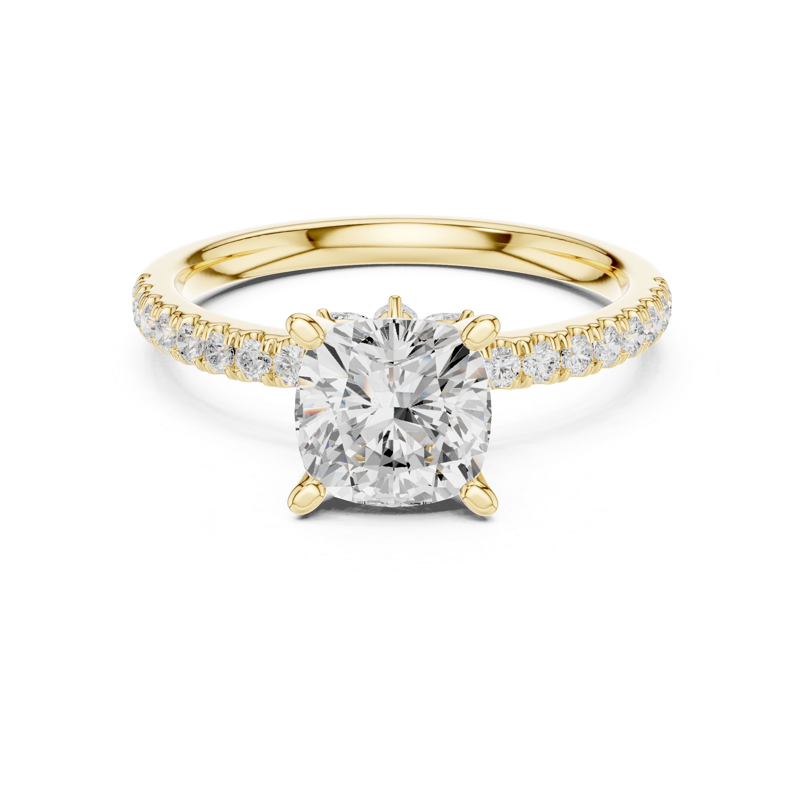 Classic Solitaire Lab-Grown Diamond Engagement Ring | 14K & 18K Gold