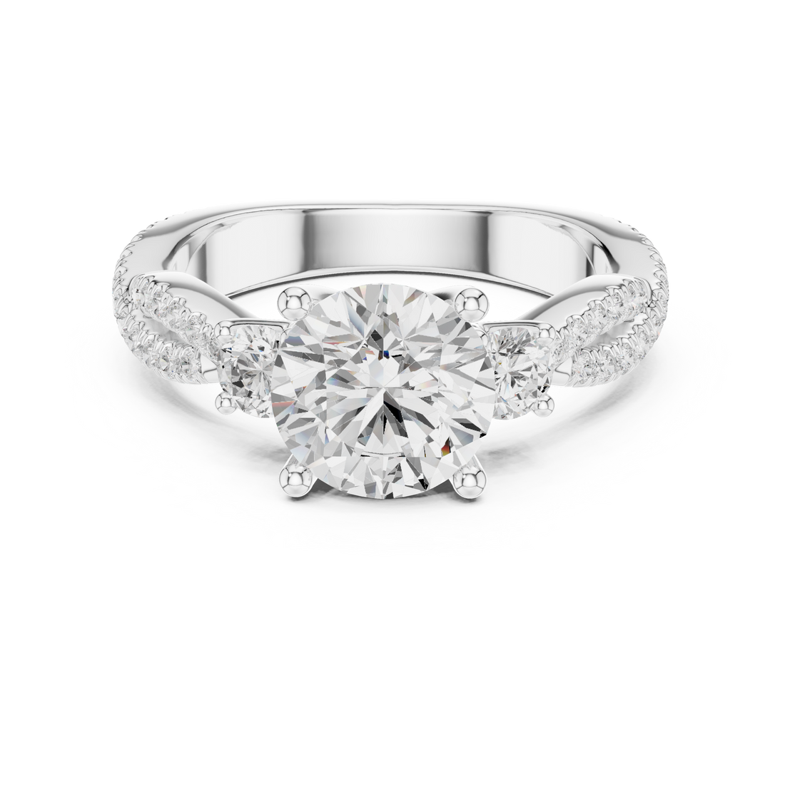 Marquise-Cut Lab-Grown Diamond Engagement Ring | 14K & 18K Gold