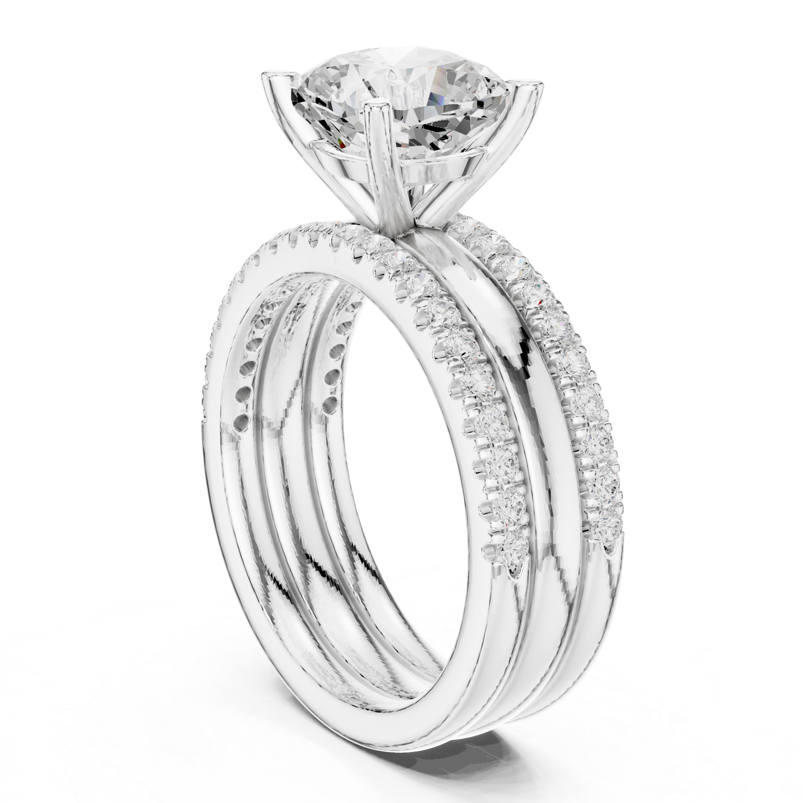 Elegant Rose Gold Lab-Grown Diamond Solitaire Ring – Kiashaa Jewellery