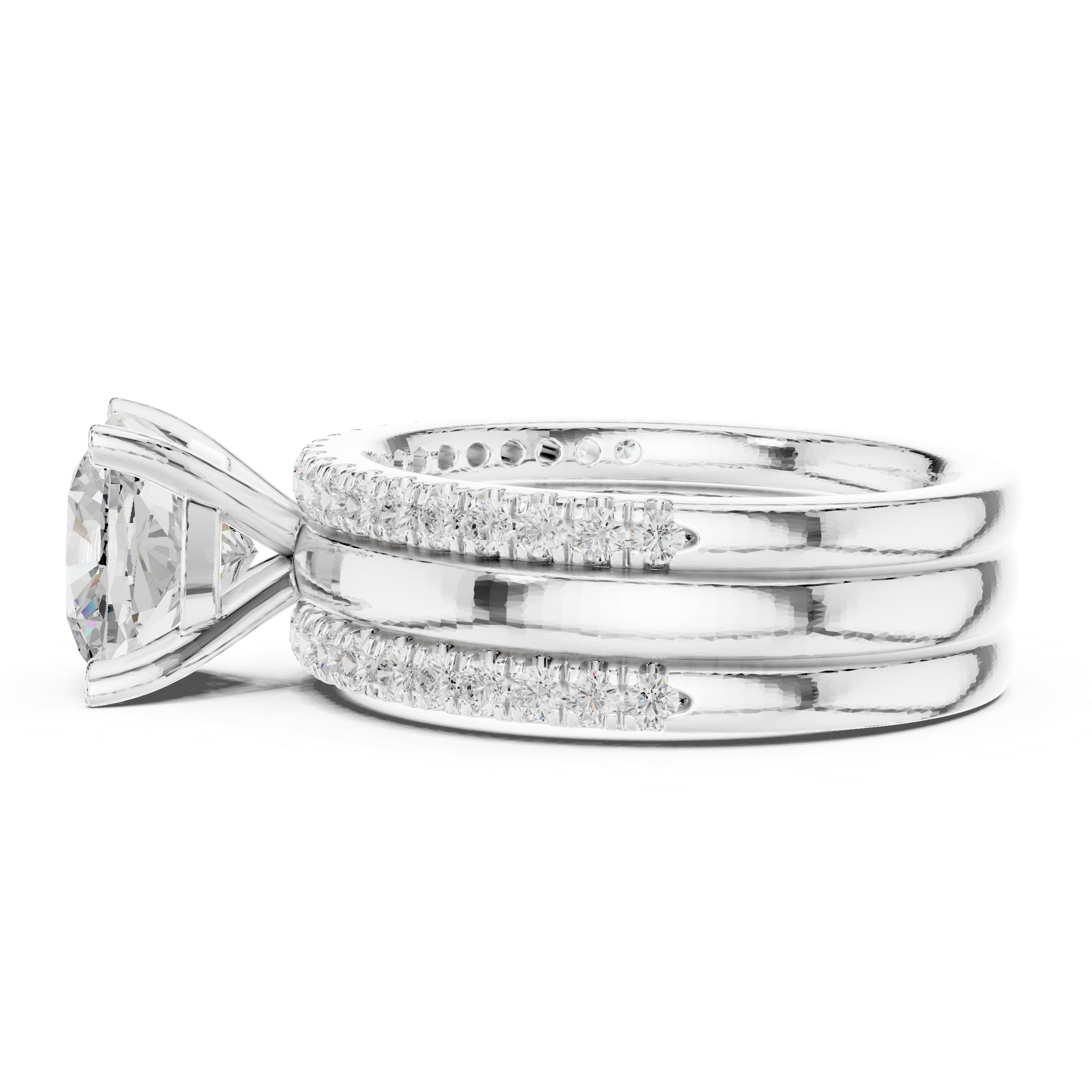 Elegant Rose Gold Lab-Grown Diamond Solitaire Ring – Kiashaa Jewellery