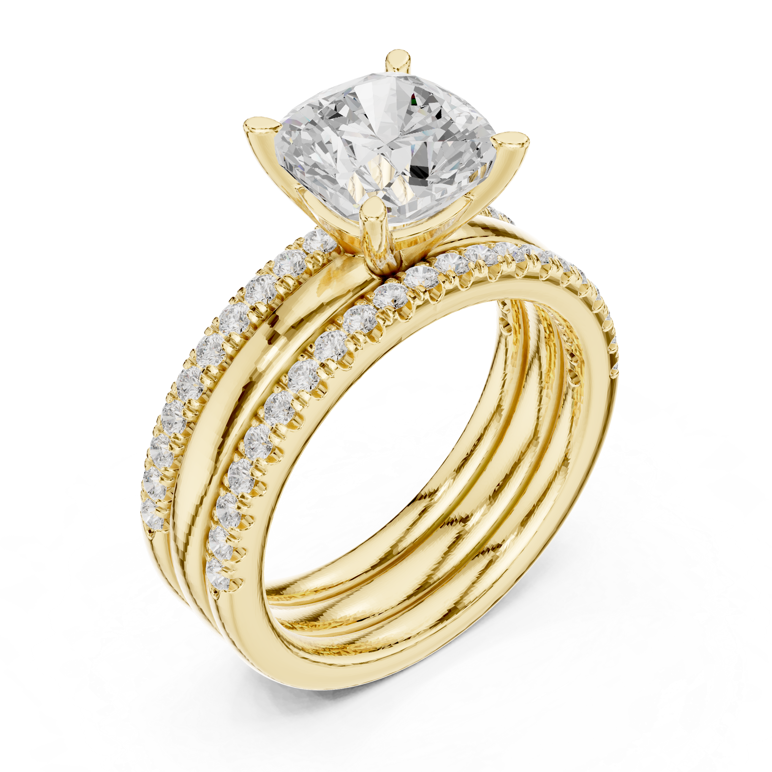 Elegant Rose Gold Lab-Grown Diamond Solitaire Ring – Kiashaa Jewellery