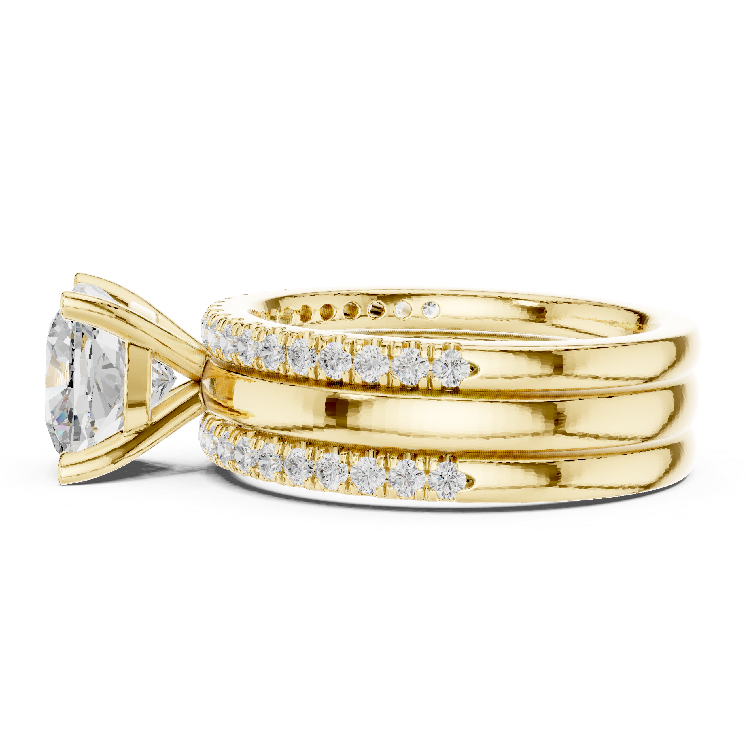 Elegant Rose Gold Lab-Grown Diamond Solitaire Ring – Kiashaa Jewellery