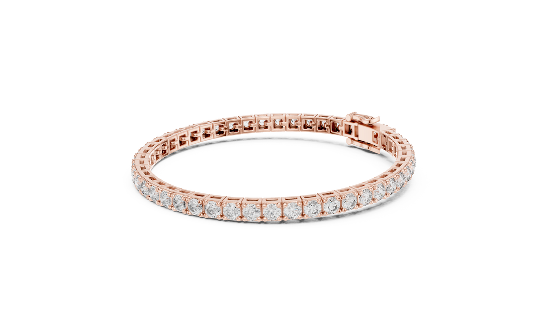 Lab-Grown Diamond Tennis Bracelet | 14K & 18K Gold | IGI Certified