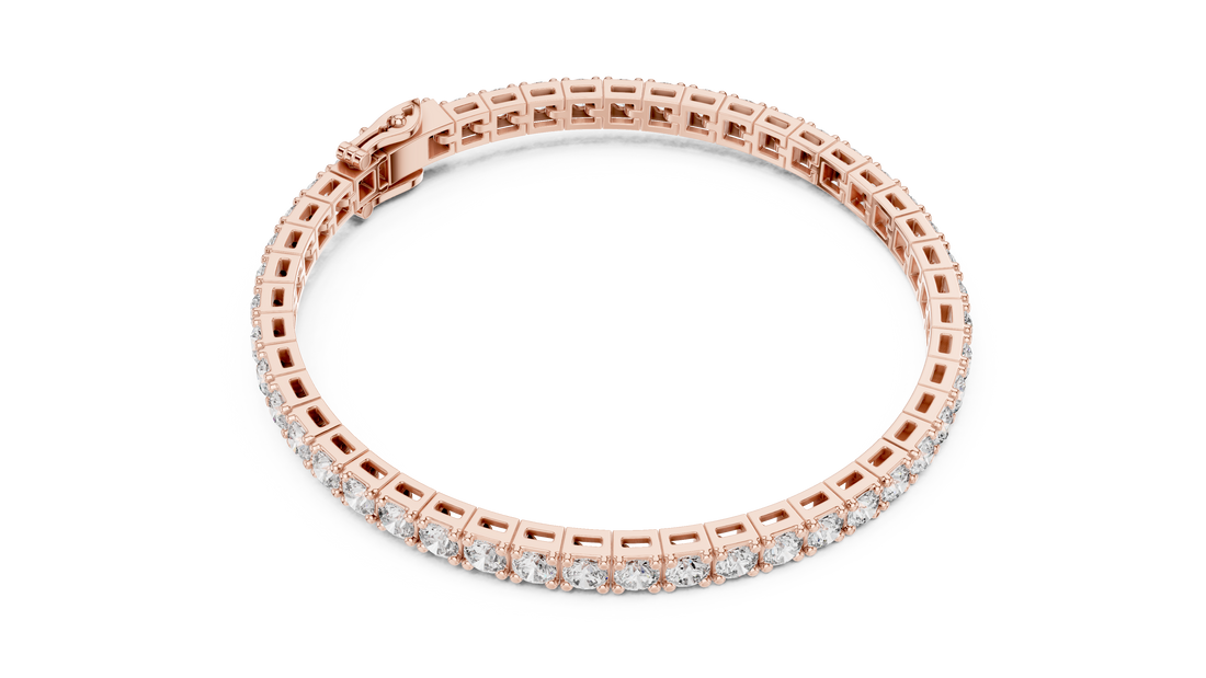 Lab-Grown Diamond Tennis Bracelet | 14K & 18K Gold | IGI Certified