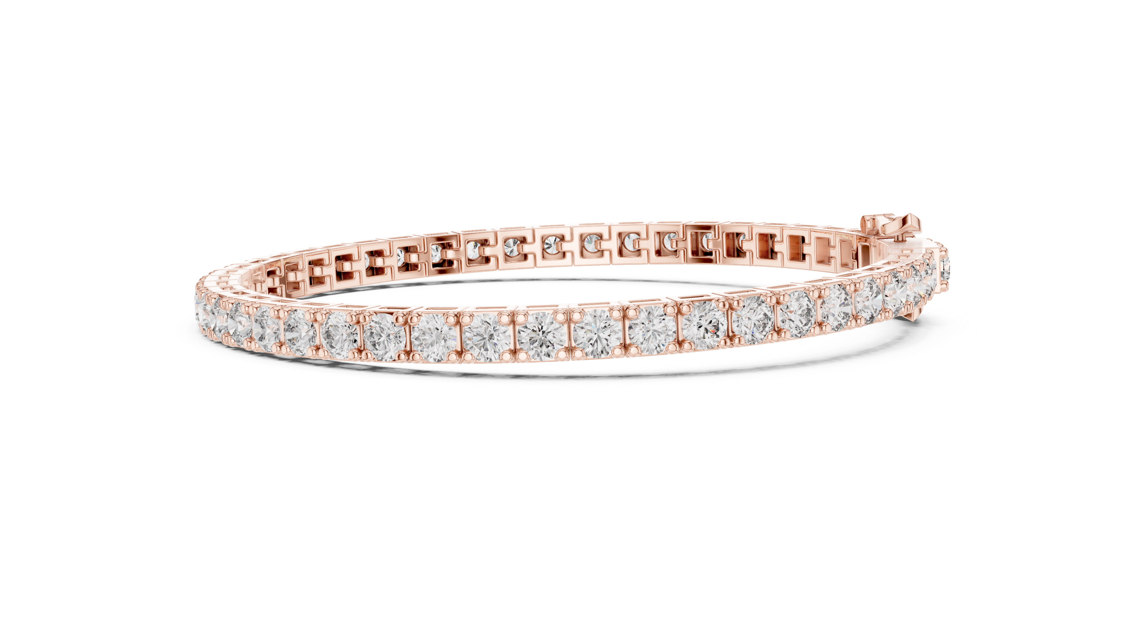 Lab-Grown Diamond Tennis Bracelet | 14K & 18K Gold | IGI Certified