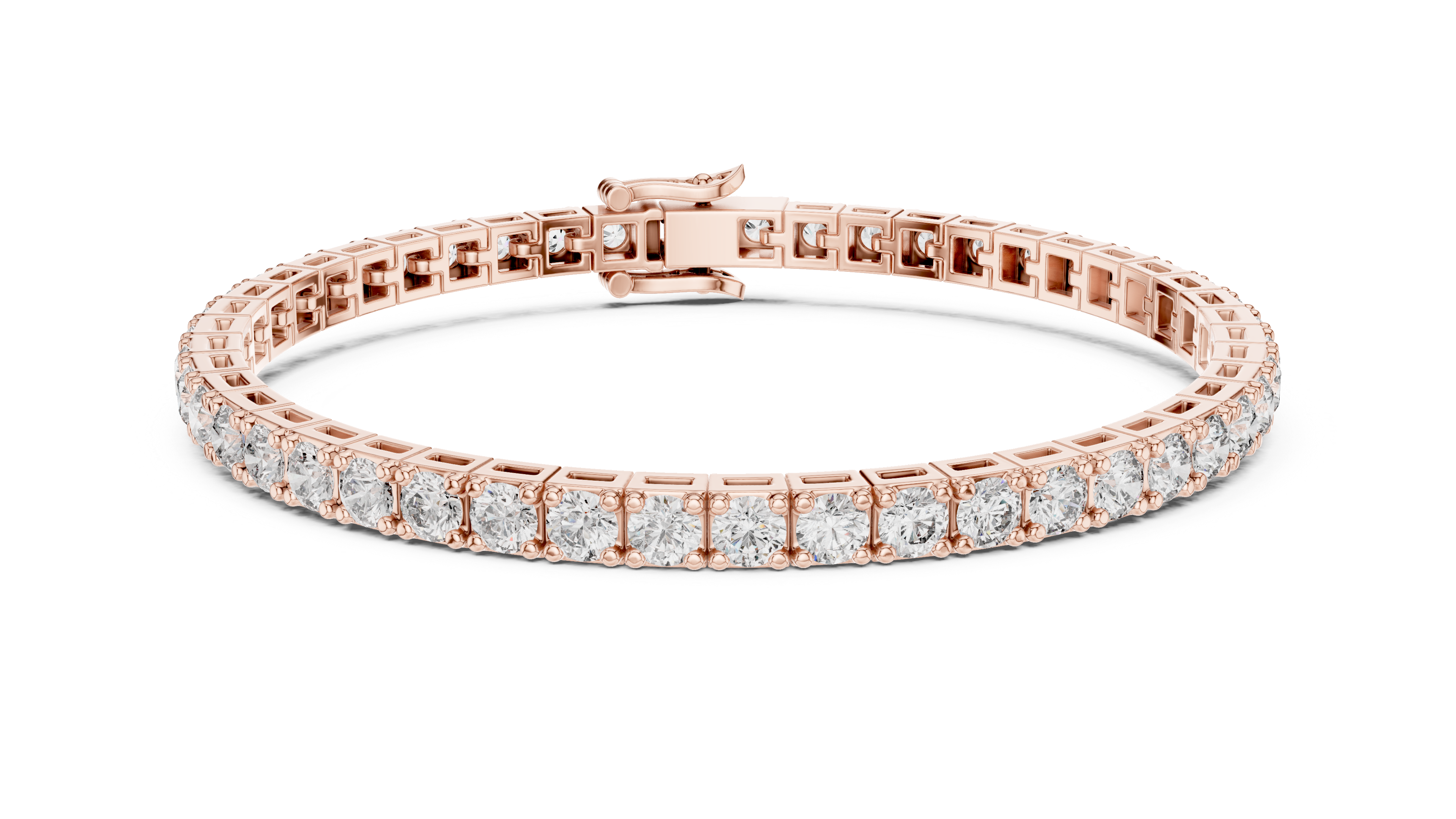 Lab-Grown Diamond Tennis Bracelet | 14K & 18K Gold | IGI Certified