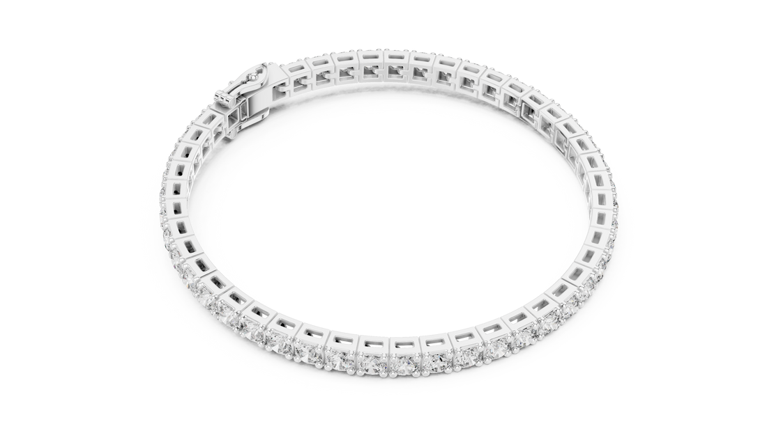 Lab-Grown Diamond Tennis Bracelet | 14K & 18K Gold | IGI Certified