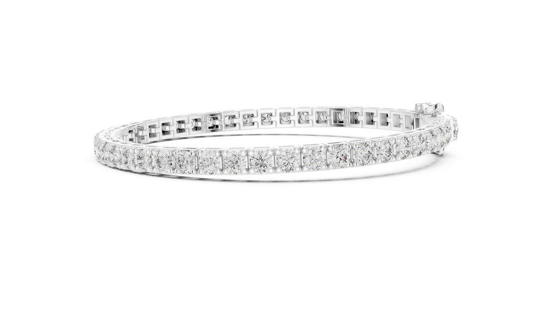 Lab-Grown Diamond Tennis Bracelet | 14K & 18K Gold | IGI Certified