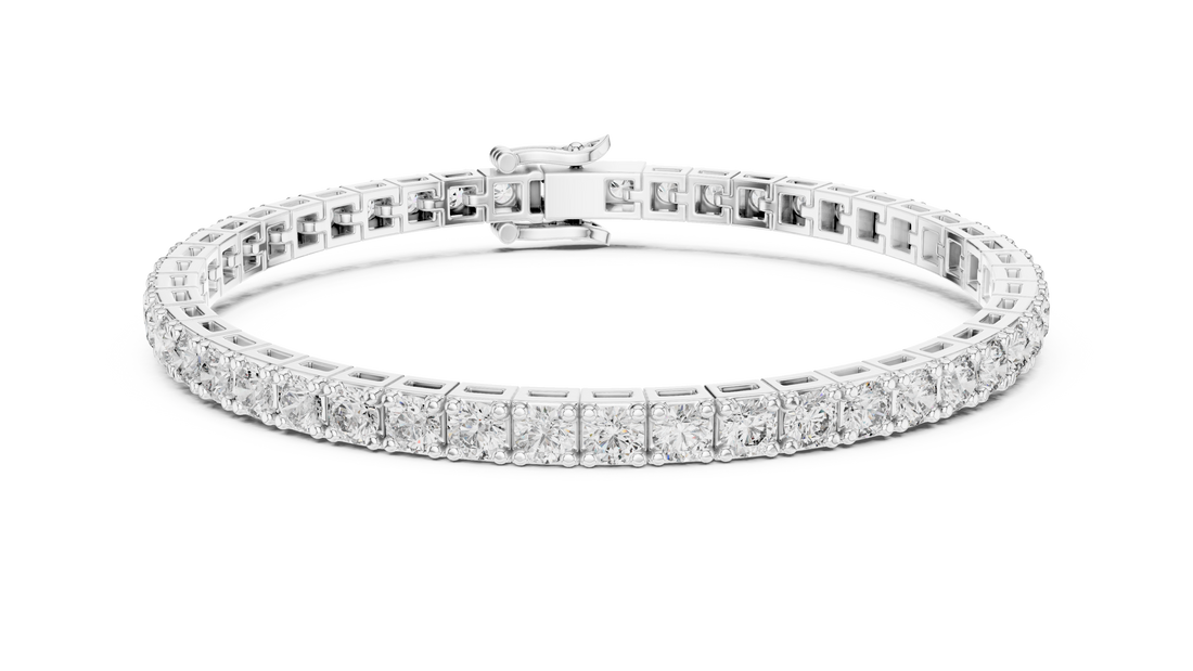 Lab-Grown Diamond Tennis Bracelet | 14K & 18K Gold | IGI Certified