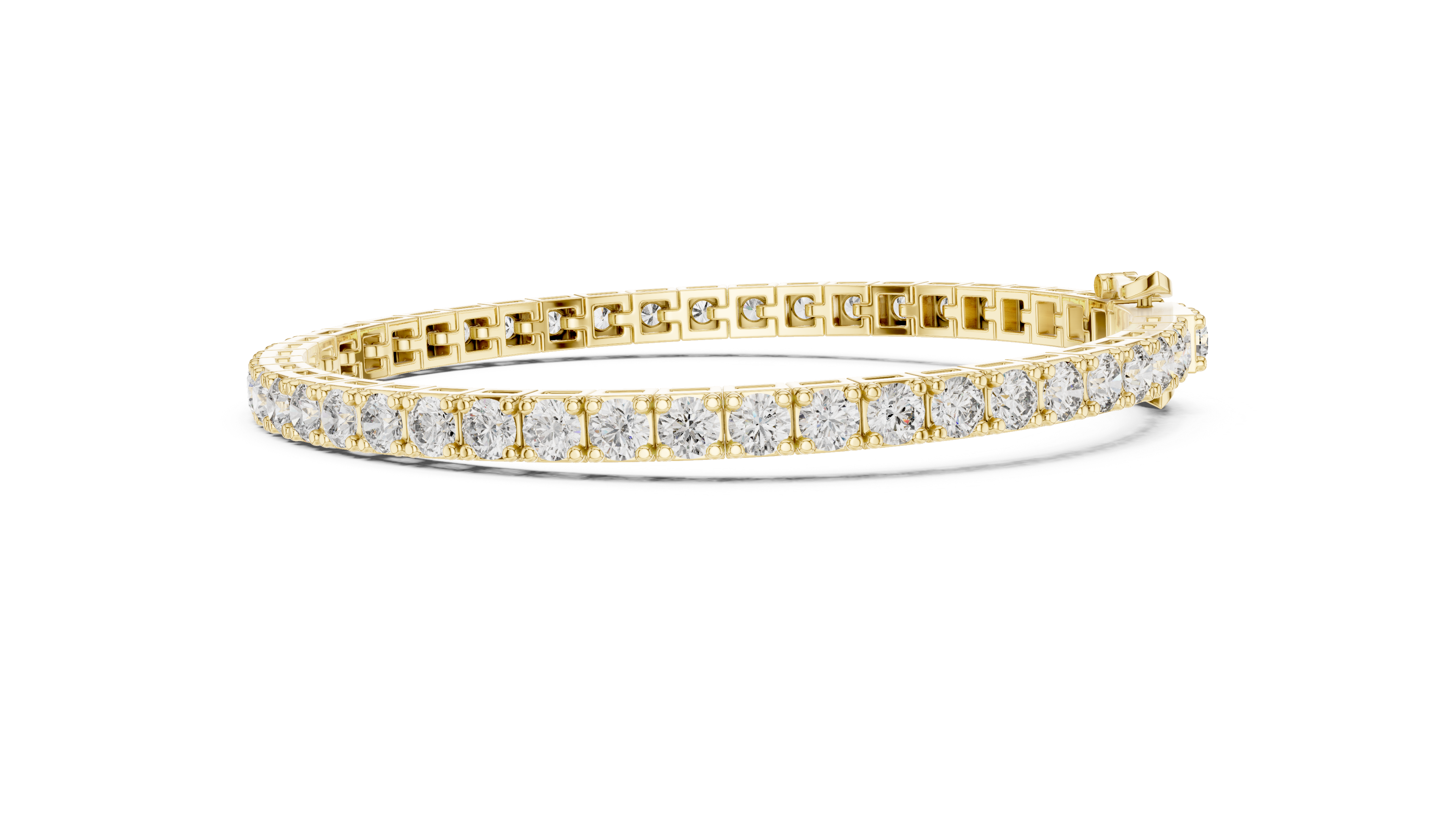 Lab-Grown Diamond Tennis Bracelet | 14K & 18K Gold | IGI Certified