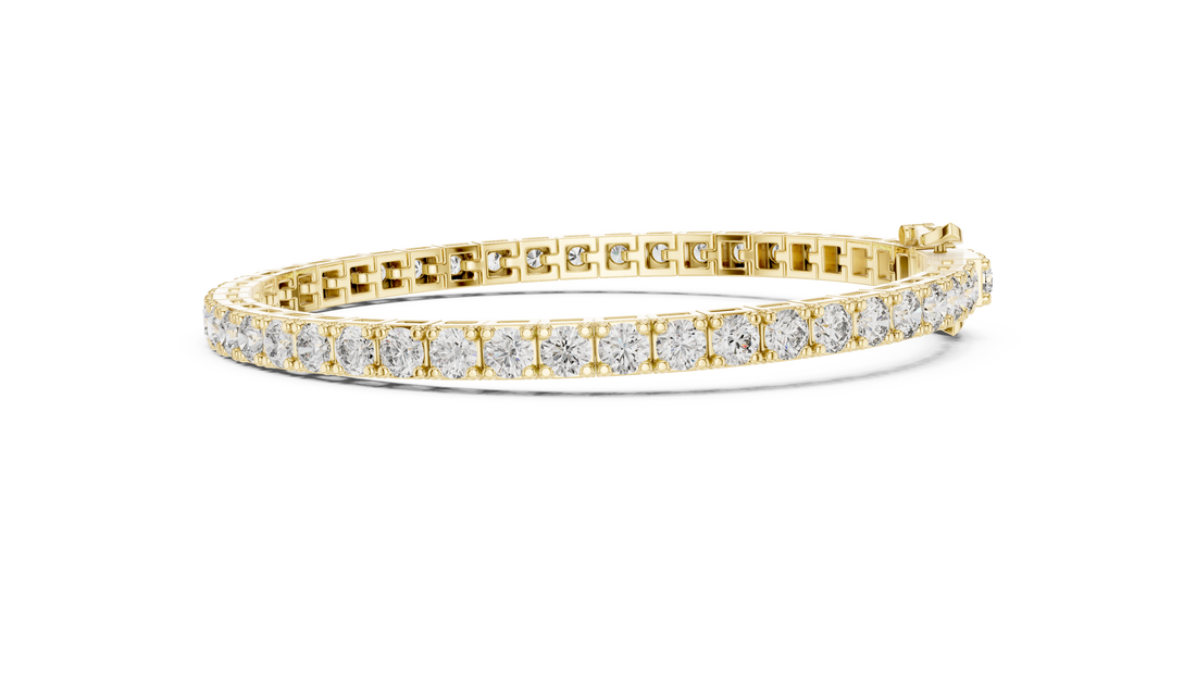 Lab-Grown Diamond Tennis Bracelet | 14K & 18K Gold | IGI Certified