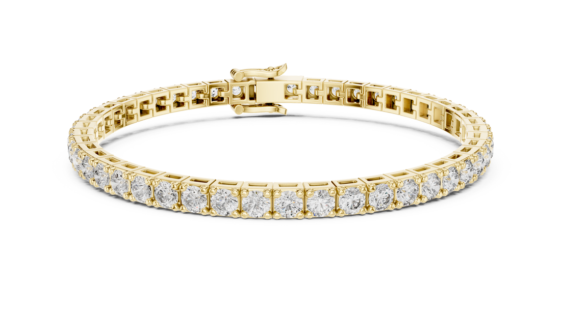 Lab-Grown Diamond Tennis Bracelet | 14K & 18K Gold | IGI Certified