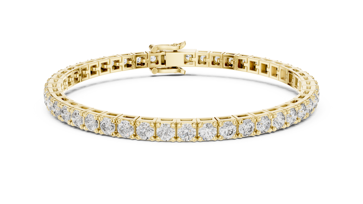 Lab-Grown Diamond Tennis Bracelet | 14K & 18K Gold | IGI Certified