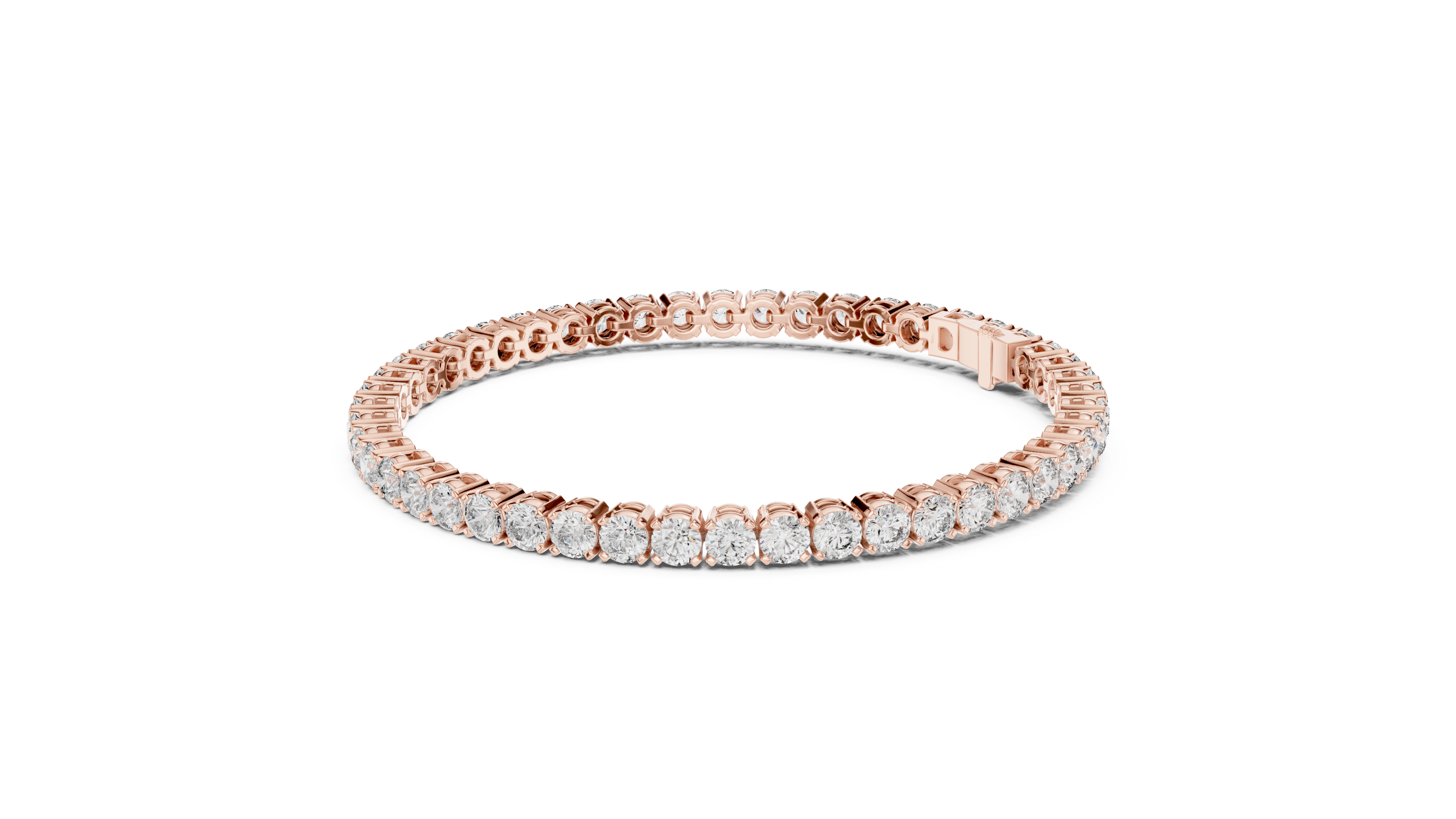 Diamond Eternity Bracelet | 14K & 18K Gold | IGI Certified Lab-Grown Diamonds