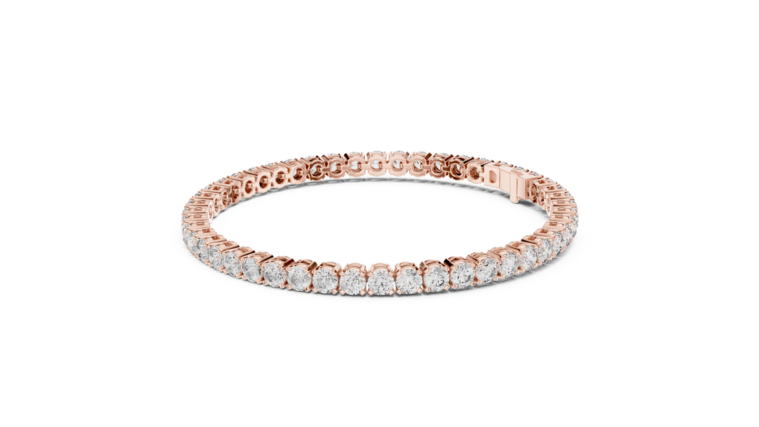 Diamond Eternity Bracelet | 14K & 18K Gold | IGI Certified Lab-Grown Diamonds
