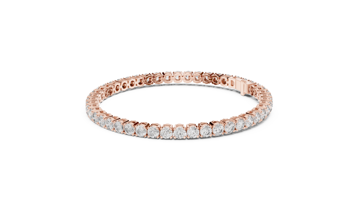 Diamond Eternity Bracelet | 14K & 18K Gold | IGI Certified Lab-Grown Diamonds