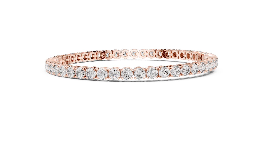 Diamond Eternity Bracelet | 14K & 18K Gold | IGI Certified Lab-Grown Diamonds