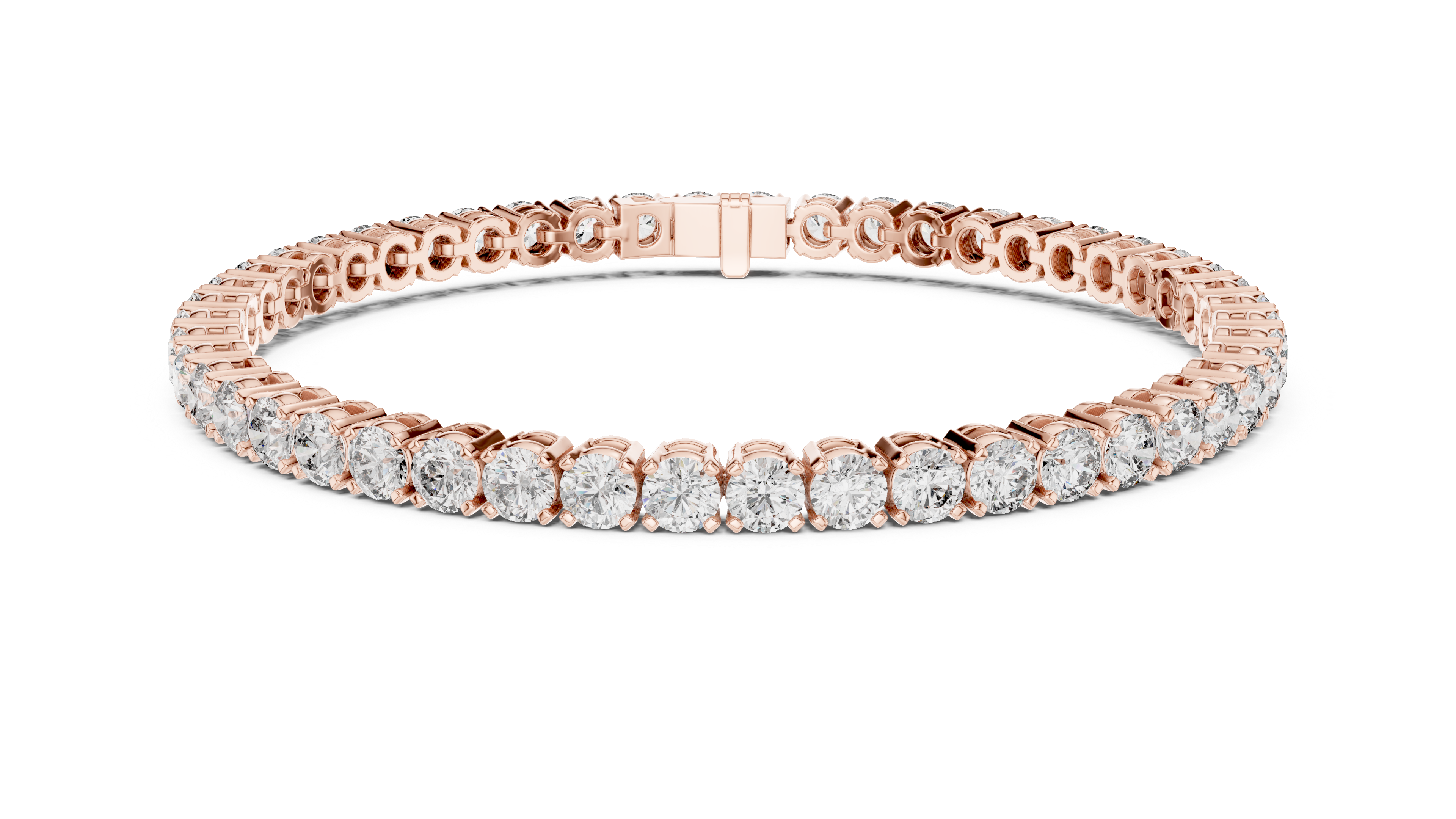 Diamond Eternity Bracelet | 14K & 18K Gold | IGI Certified Lab-Grown Diamonds