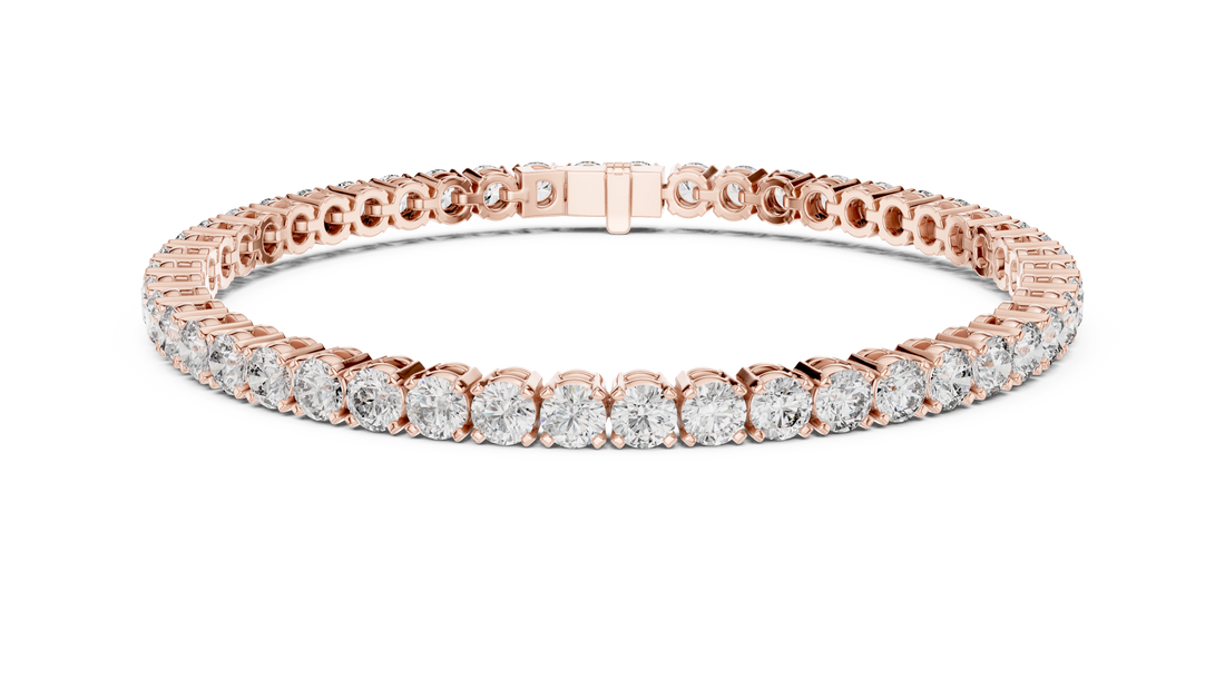 Diamond Eternity Bracelet | 14K & 18K Gold | IGI Certified Lab-Grown Diamonds
