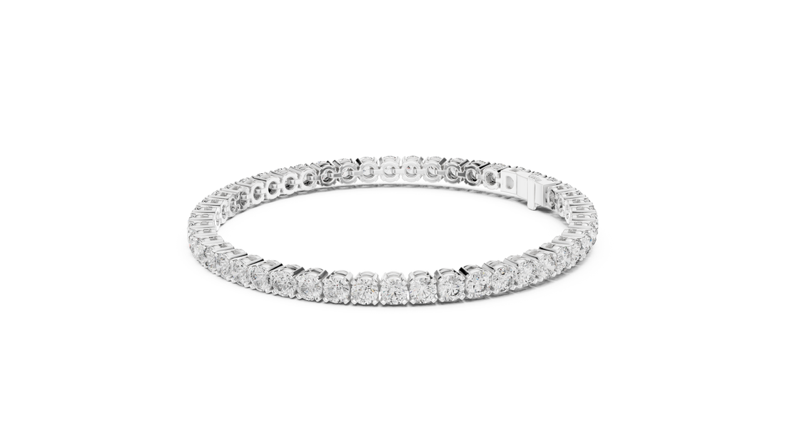 Diamond Eternity Bracelet | 14K & 18K Gold | IGI Certified Lab-Grown Diamonds