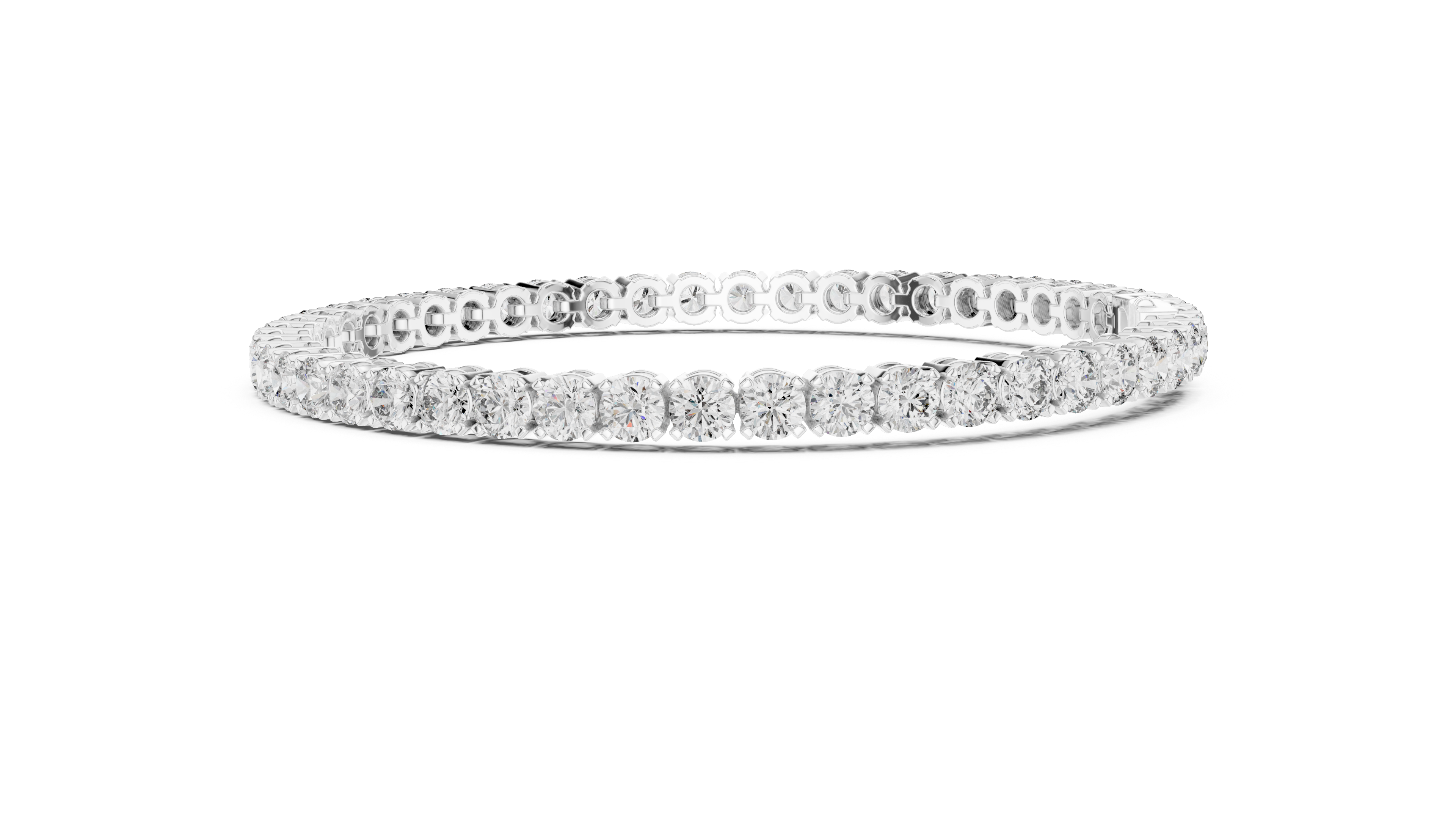 Diamond Eternity Bracelet | 14K & 18K Gold | IGI Certified Lab-Grown Diamonds