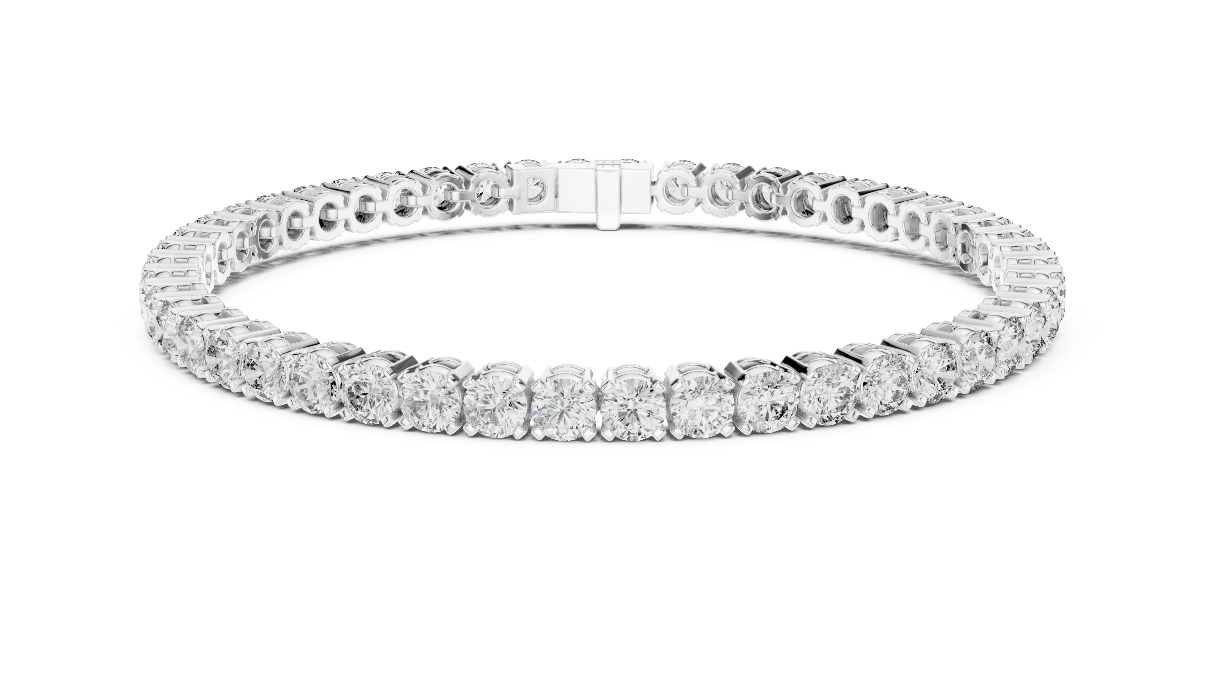 Diamond Eternity Bracelet | 14K & 18K Gold | IGI Certified Lab-Grown Diamonds