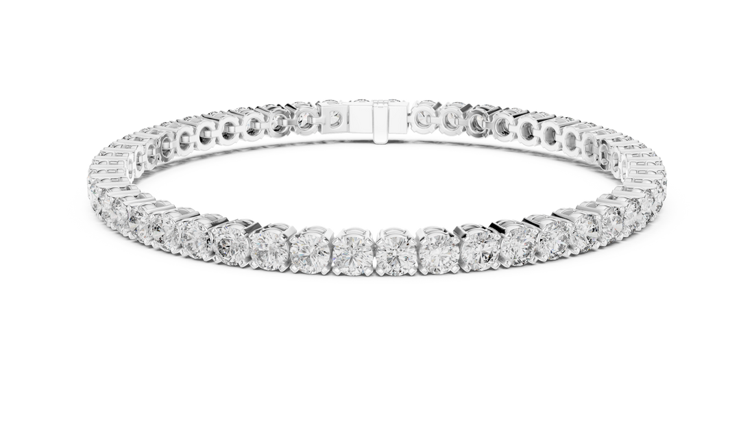 Diamond Eternity Bracelet | 14K & 18K Gold | IGI Certified Lab-Grown Diamonds