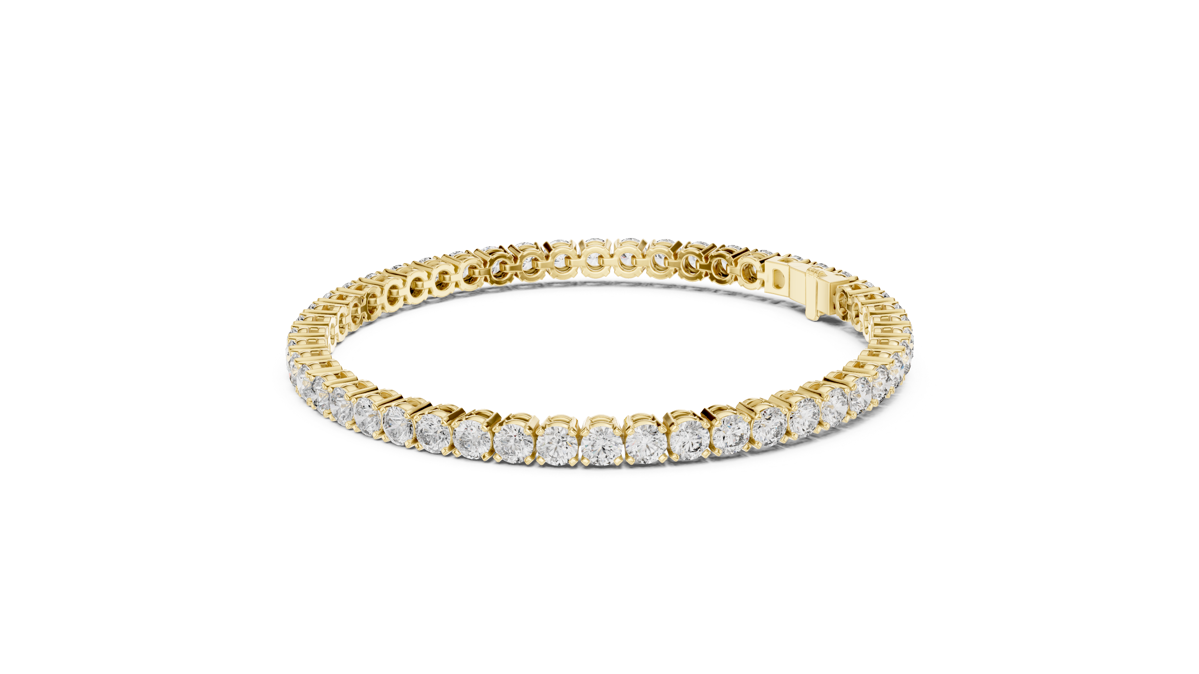 Diamond Eternity Bracelet | 14K & 18K Gold | IGI Certified Lab-Grown Diamonds