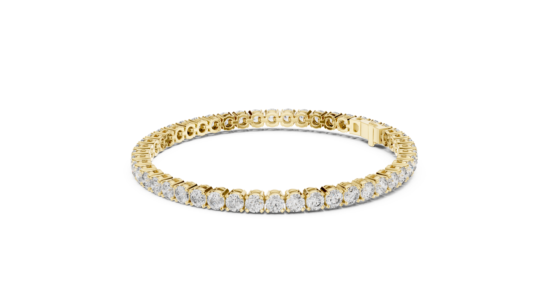 Diamond Eternity Bracelet | 14K & 18K Gold | IGI Certified Lab-Grown Diamonds
