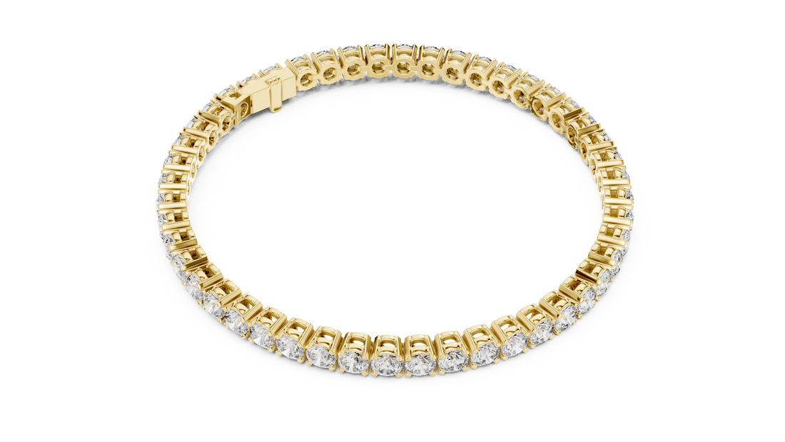 Diamond Eternity Bracelet | 14K & 18K Gold | IGI Certified Lab-Grown Diamonds