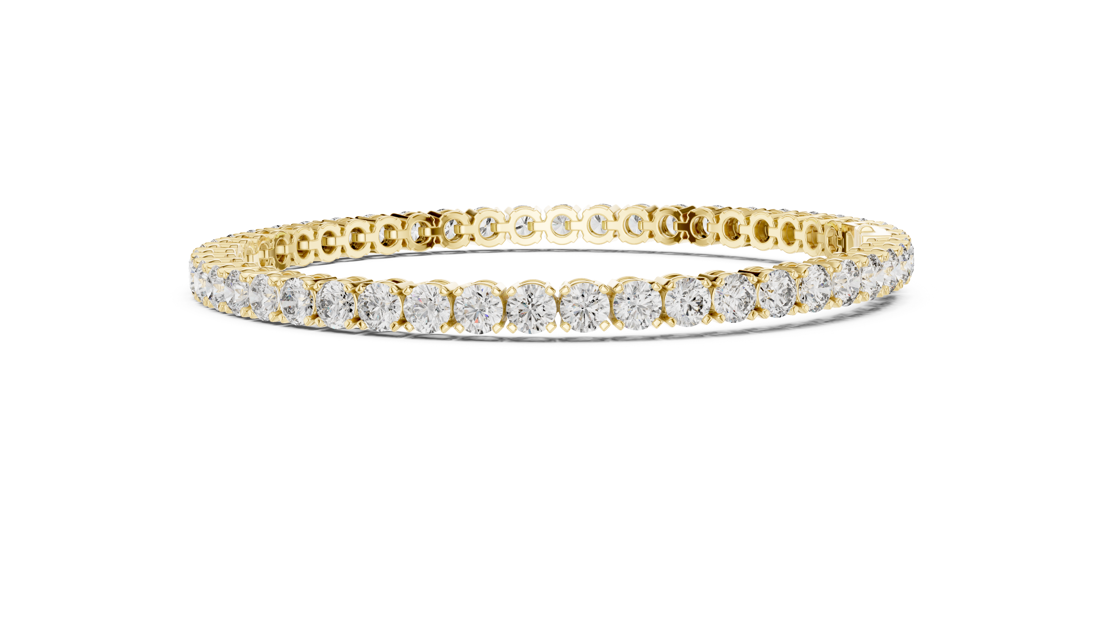 Diamond Eternity Bracelet | 14K & 18K Gold | IGI Certified Lab-Grown Diamonds